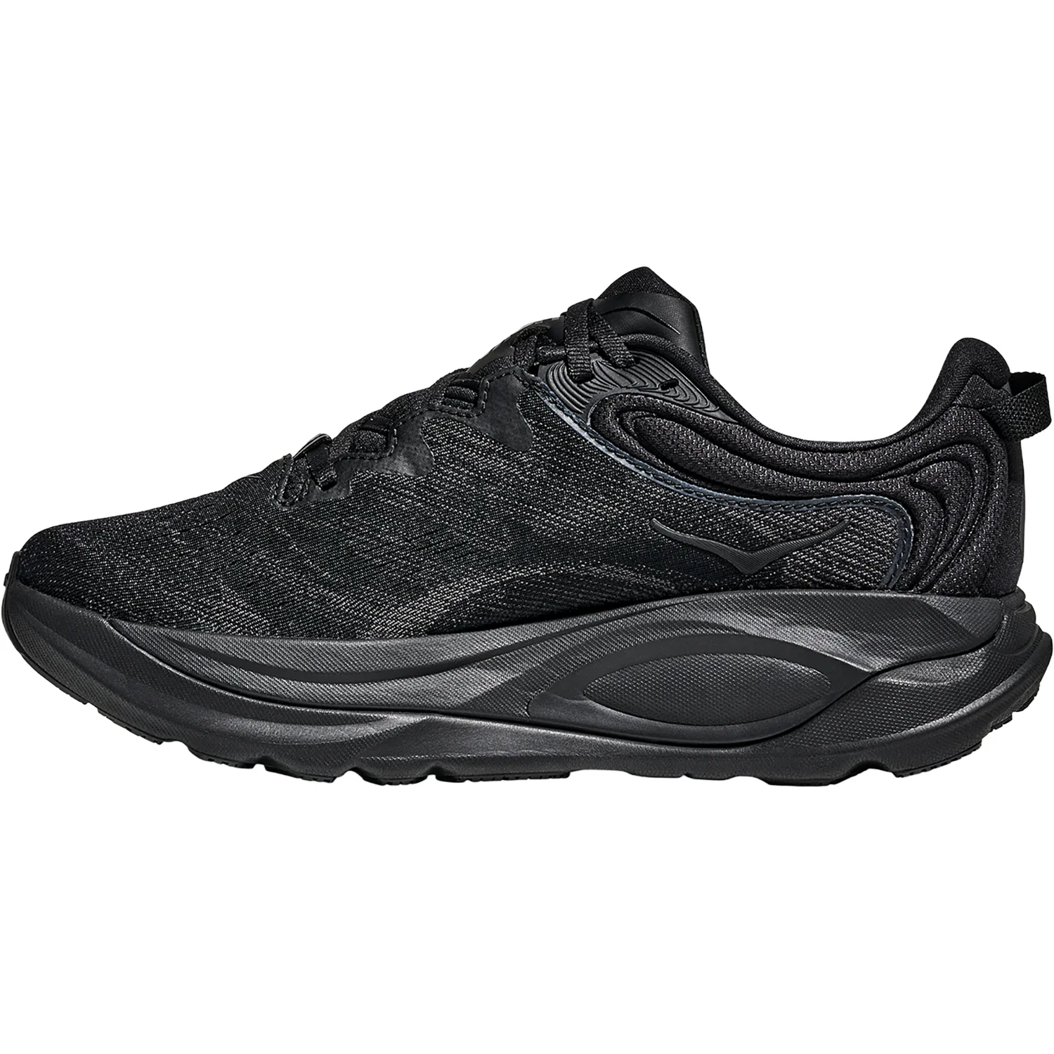 Hoka Gaviota 6 (Stability Support) Women's Athletic Shoes Black/Black - Image 3