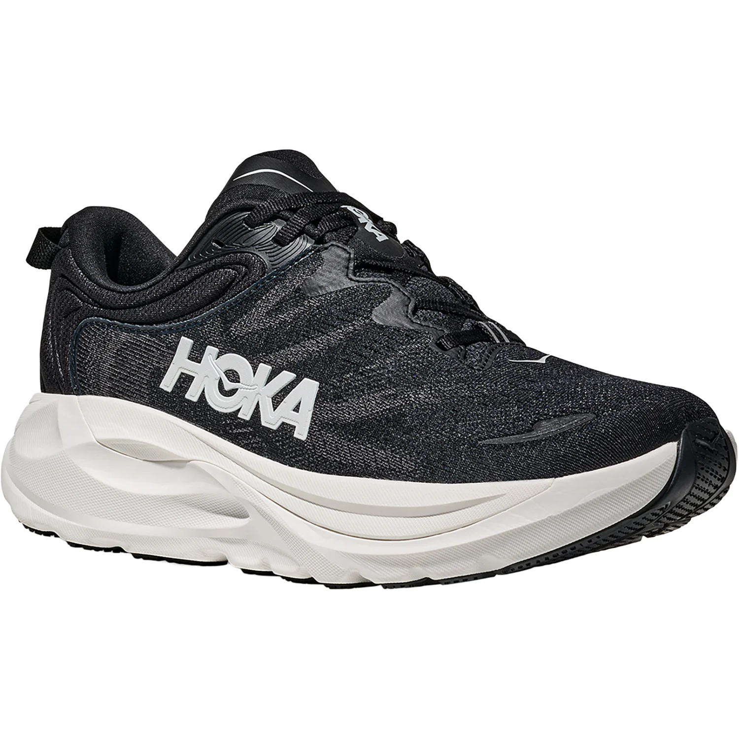 Hoka Gaviota 6 (Stability Support) Women's Athletic Shoes Black/White - Image 5
