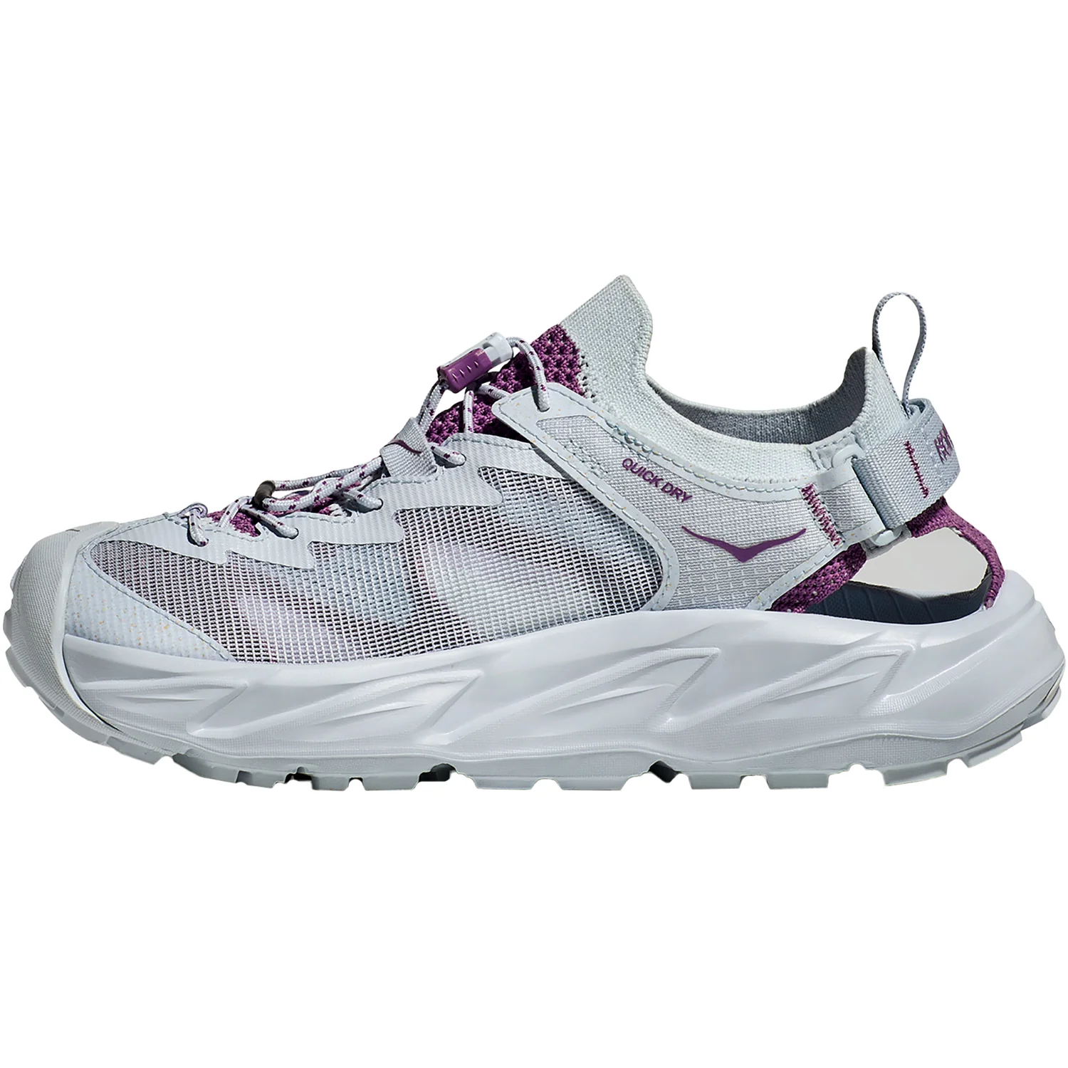 Hoka Hopara 2 Women's Outdoor Sandals Illusion/Amethyst - Image 3