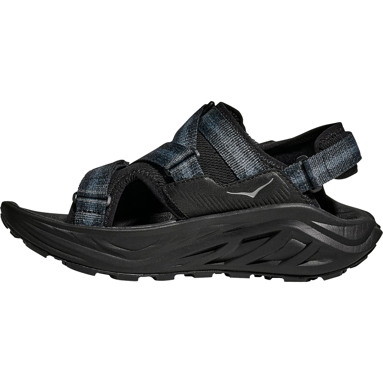 Hoka Infini Hike TC Women's Athletic Shoes Trail Hiking Shoes Black/Black Synthetic - Image 3