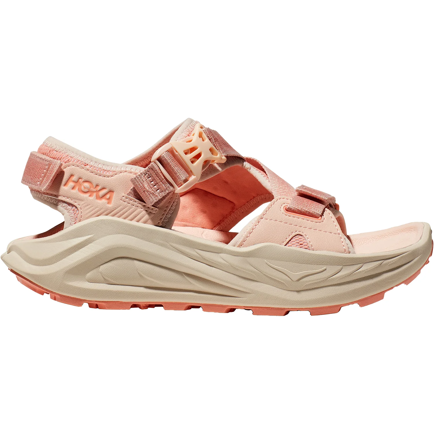 Hoka Infini Hike TC Women's Athletic Shoes Trail Hiking Shoes Dawn Light/Vanilla Synthetic