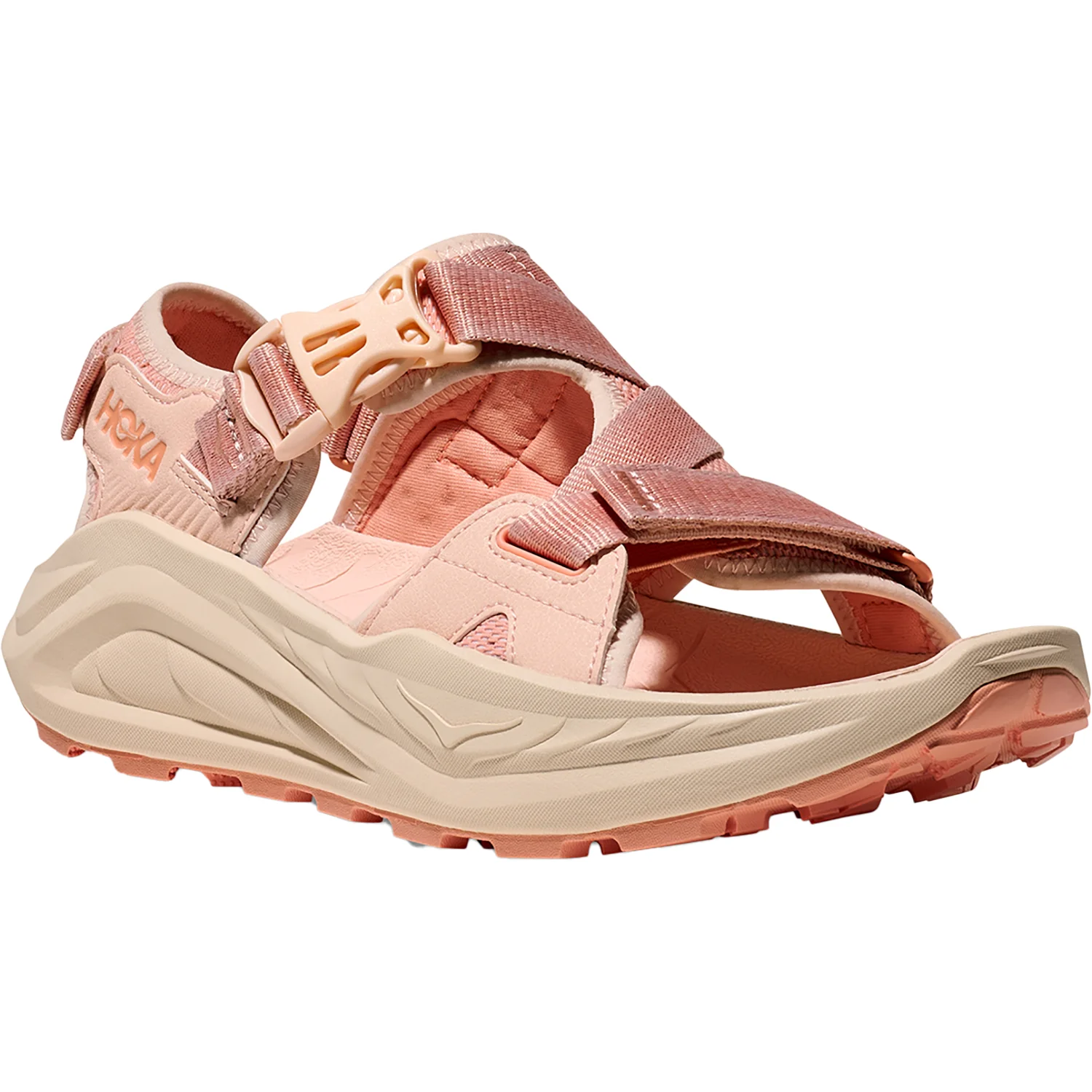 Hoka Infini Hike TC Women's Athletic Shoes Trail Hiking Shoes Dawn Light/Vanilla Synthetic - Image 5