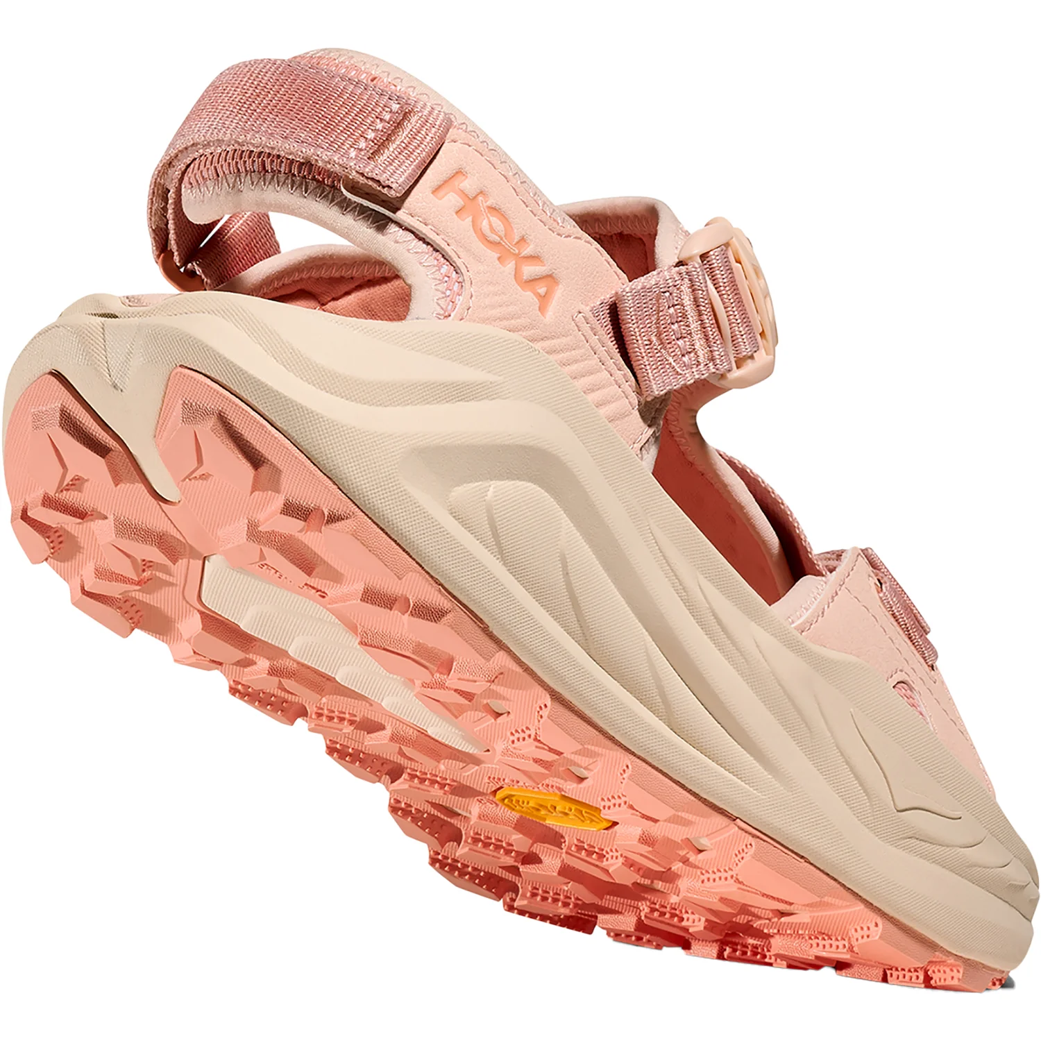 Hoka Infini Hike TC Women's Athletic Shoes Trail Hiking Shoes Dawn Light/Vanilla Synthetic - Image 6
