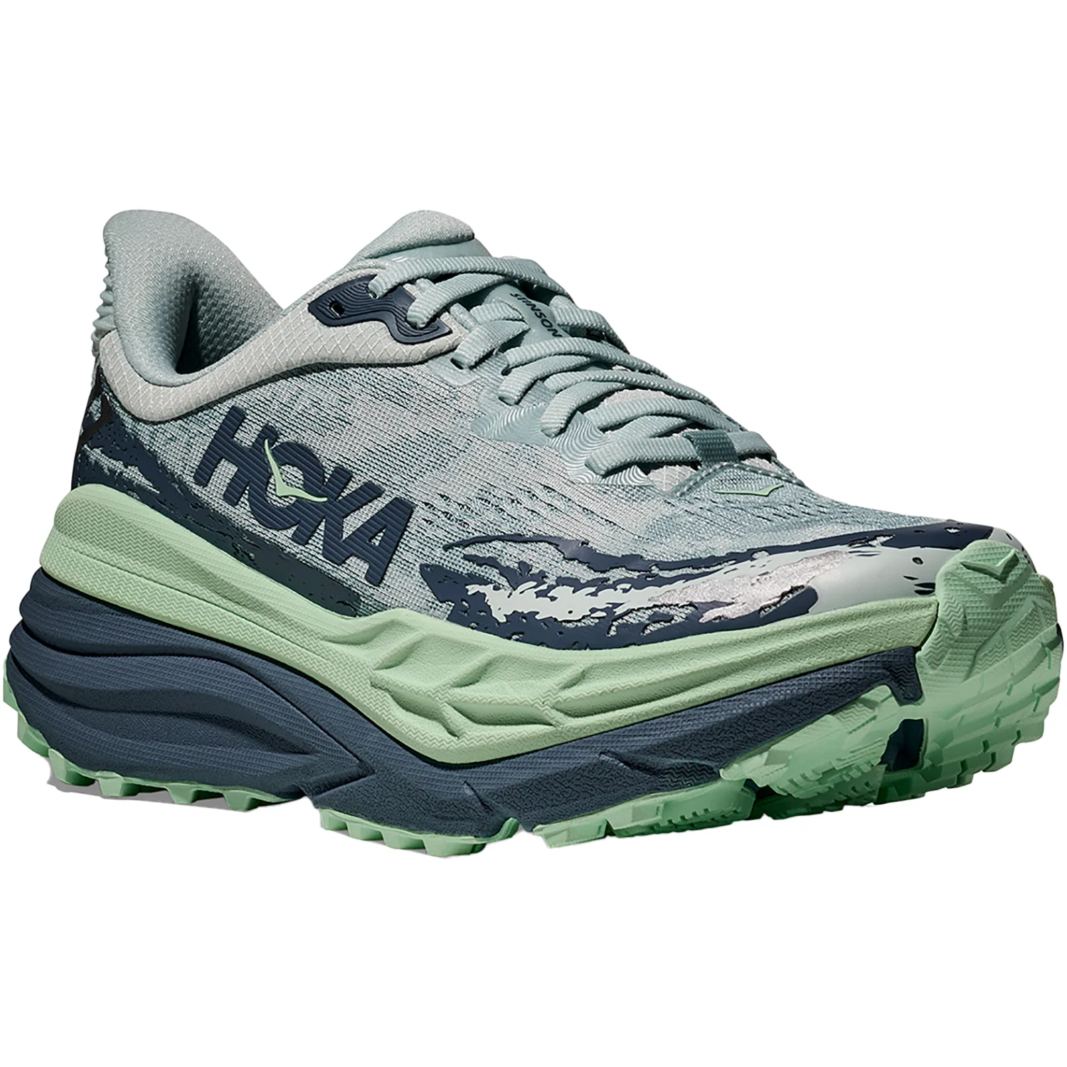 Hoka Stinson 7 ATR Women's Athletic Shoes Trail Hiking Shoes Droplet/Thunder Cloud - Image 5