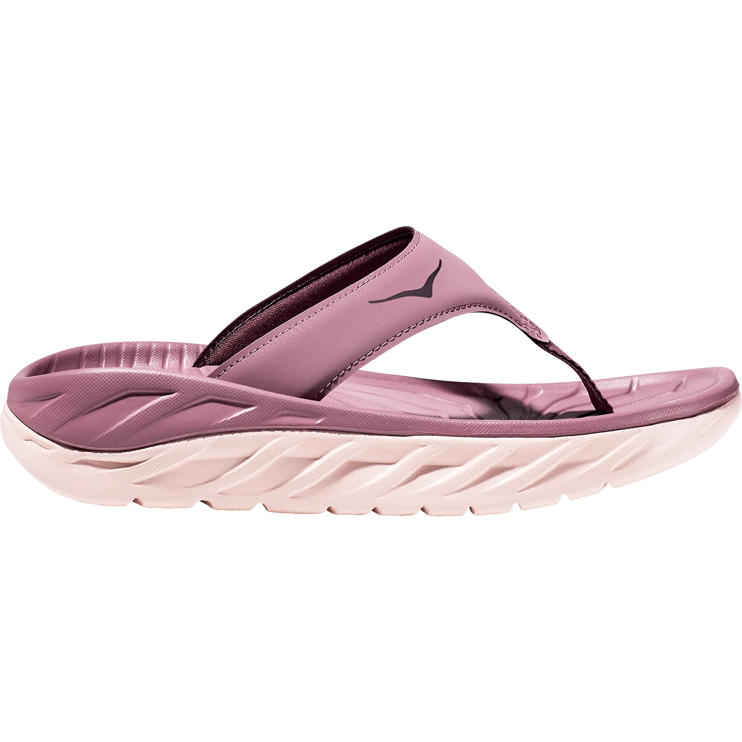 Hoka Ora Recovery Flip Women's Sandals Wistful Mauve/Peach Fabric