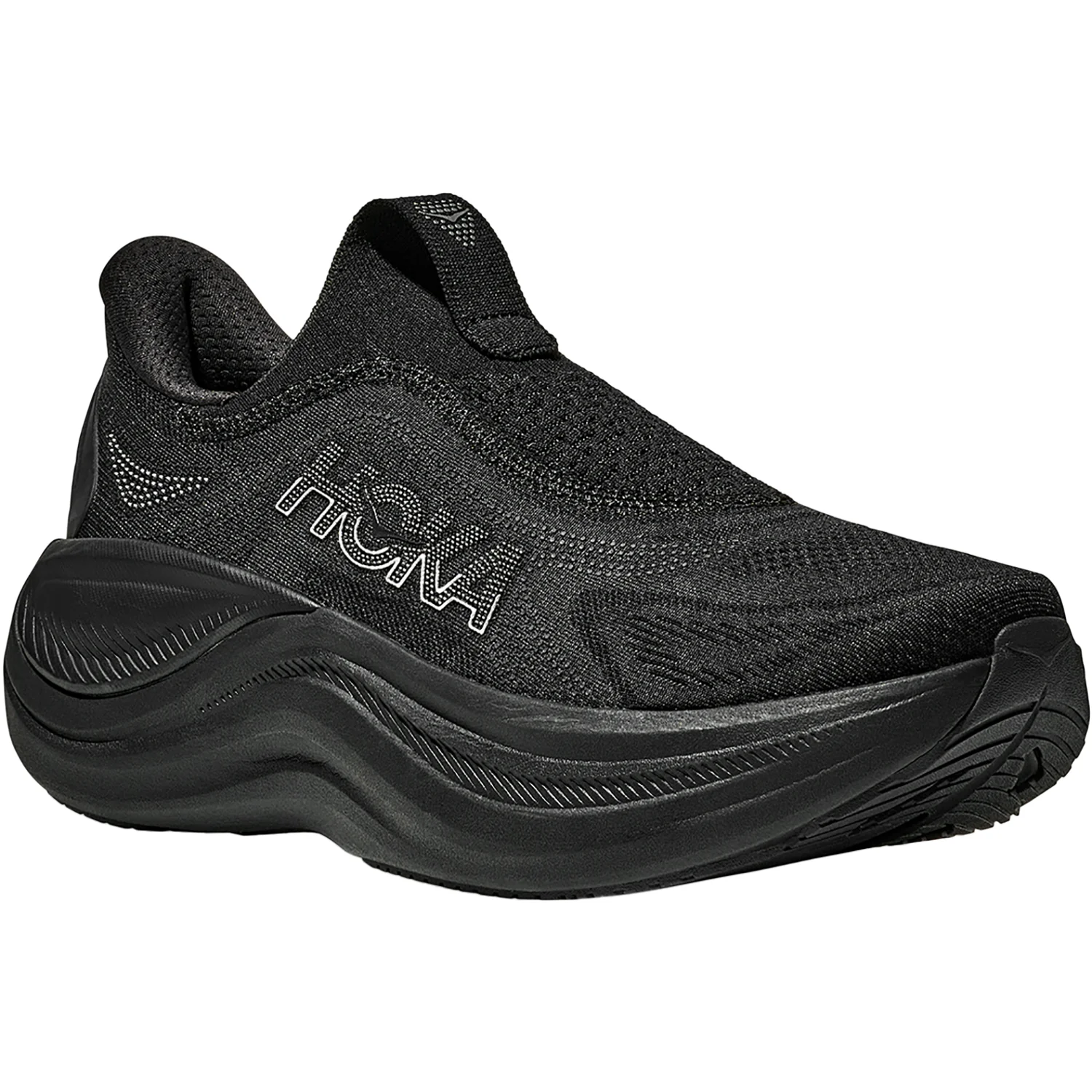 Hoka Skyward Laceless Women's Athletic Shoes Recovery Slip Ons Black/Black - Image 5