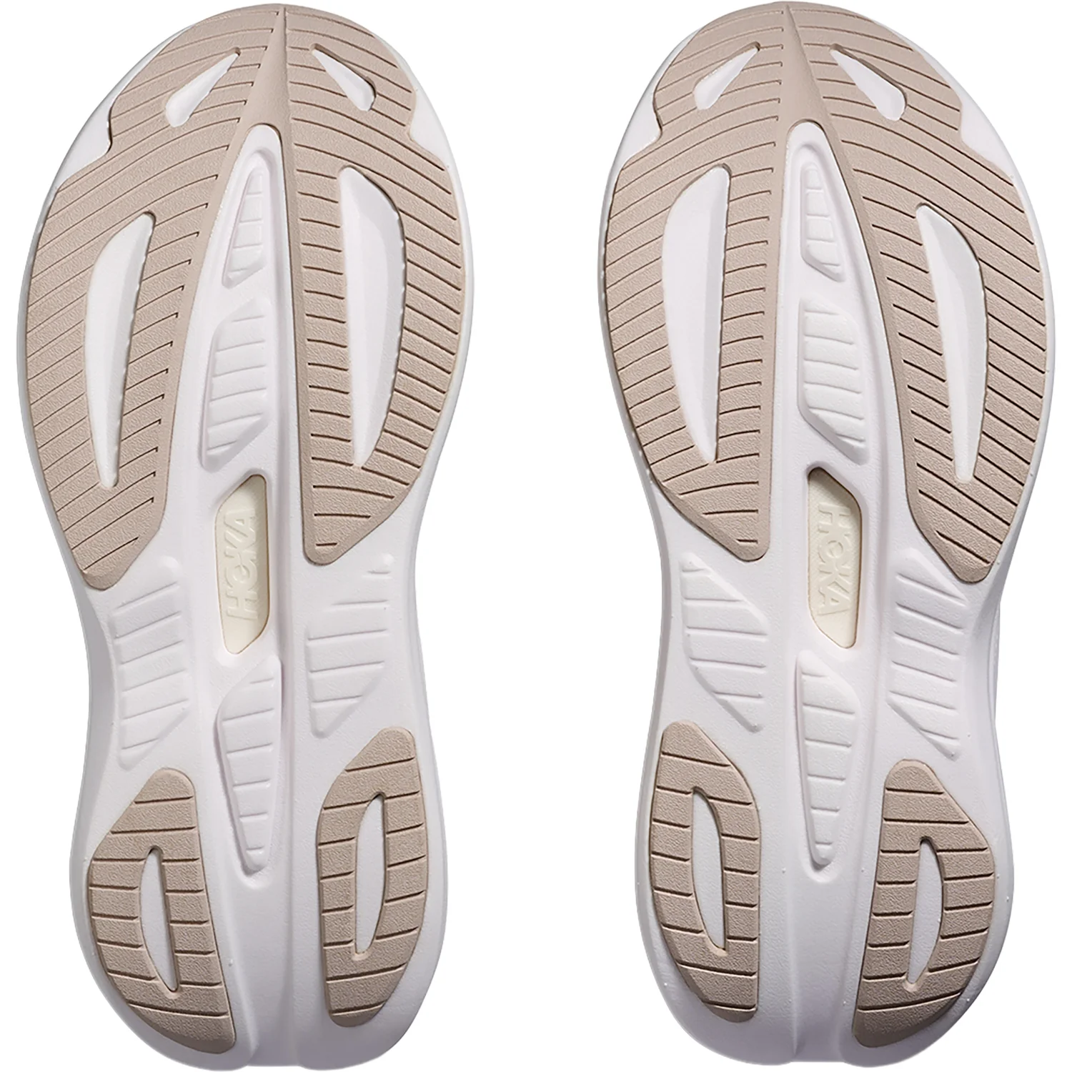Hoka Skyward Laceless (Neutral Support) Women's Athletic Shoes Putty/White - Image 4
