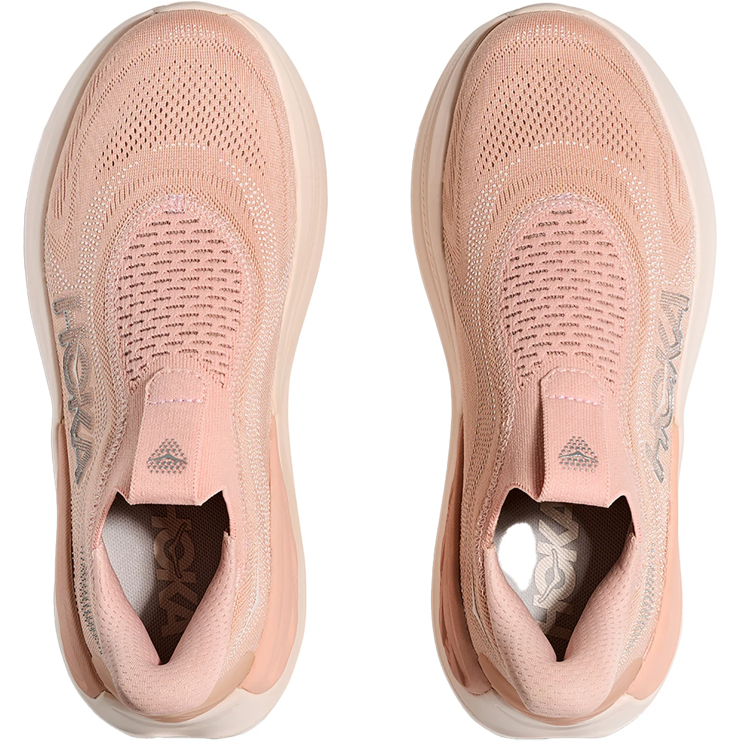 Hoka Skyward Laceless Women's Athletic Shoes Recovery Slip Ons Rose Latte/Rose Cream - Image 2