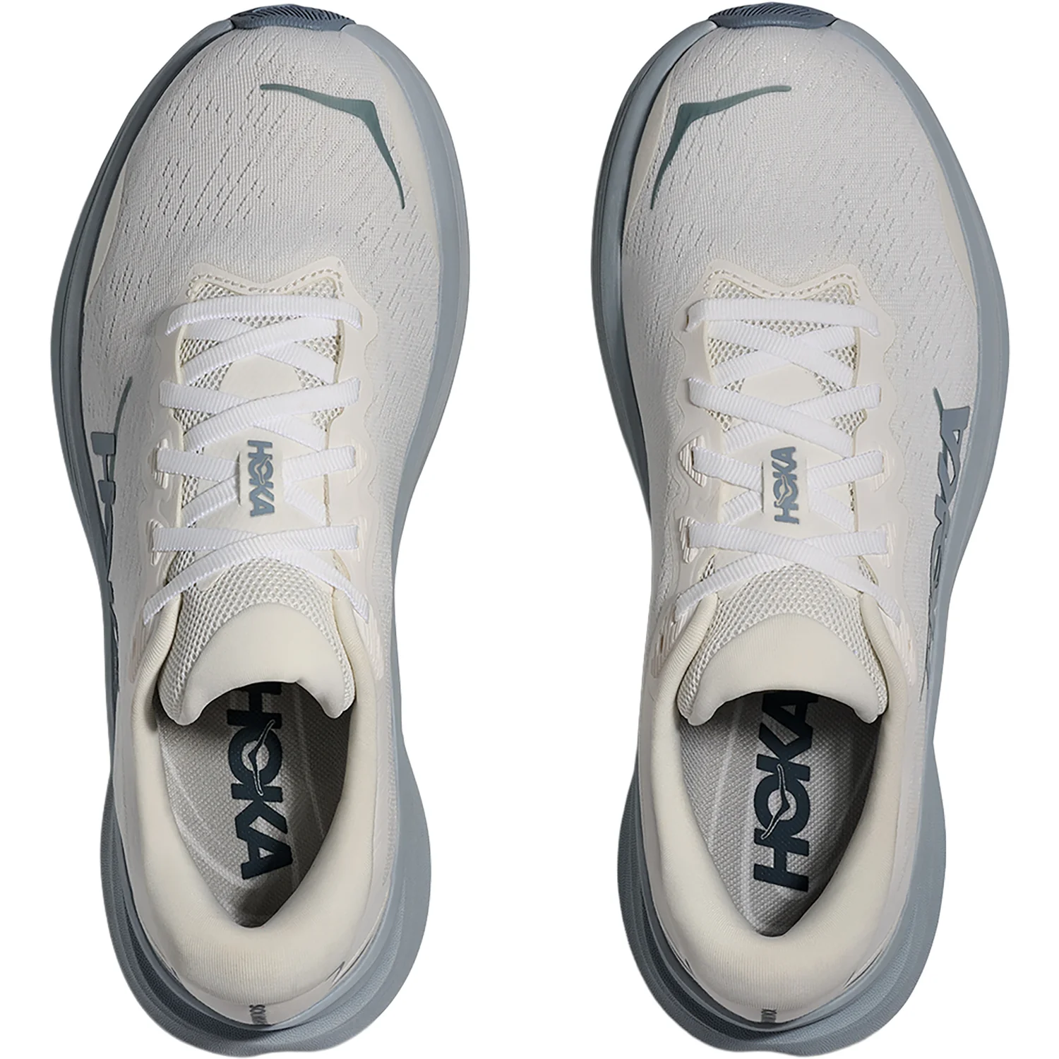 Hoka Solimar 2 (Neutral Support) Women's Athletic Shoes Frost/Mineral Blue - Image 2