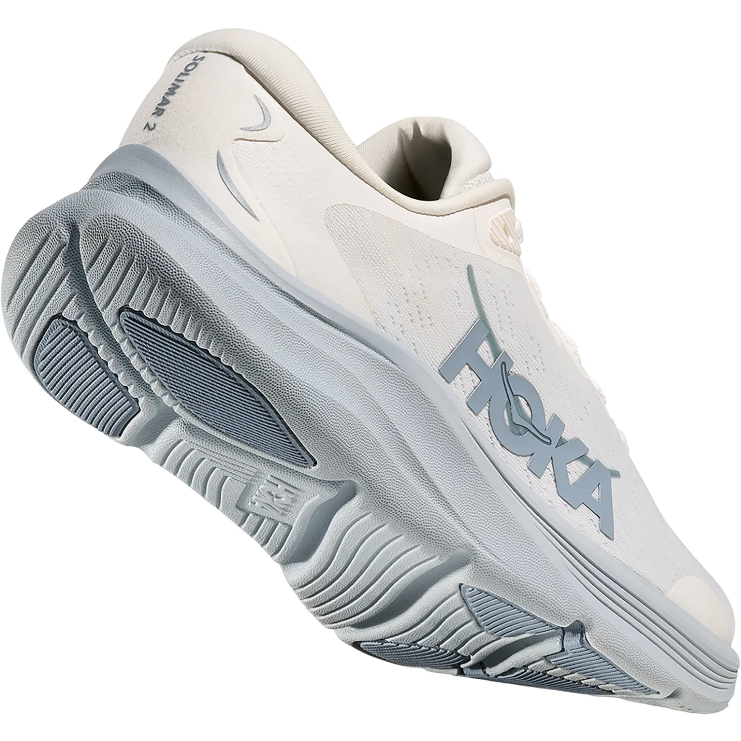 Hoka Solimar 2 (Neutral Support) Women's Athletic Shoes Frost/Mineral Blue - Image 7