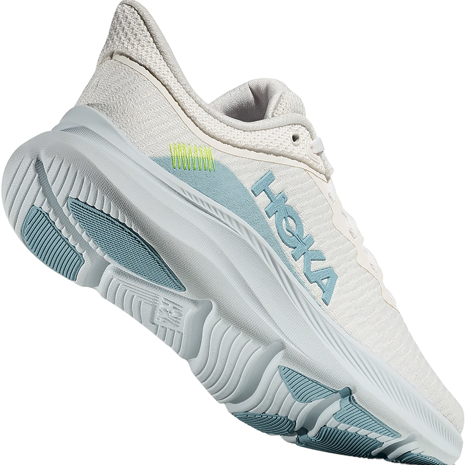Hoka Solimar Women's Athletic Shoes White/Tundra Blue - Image 6
