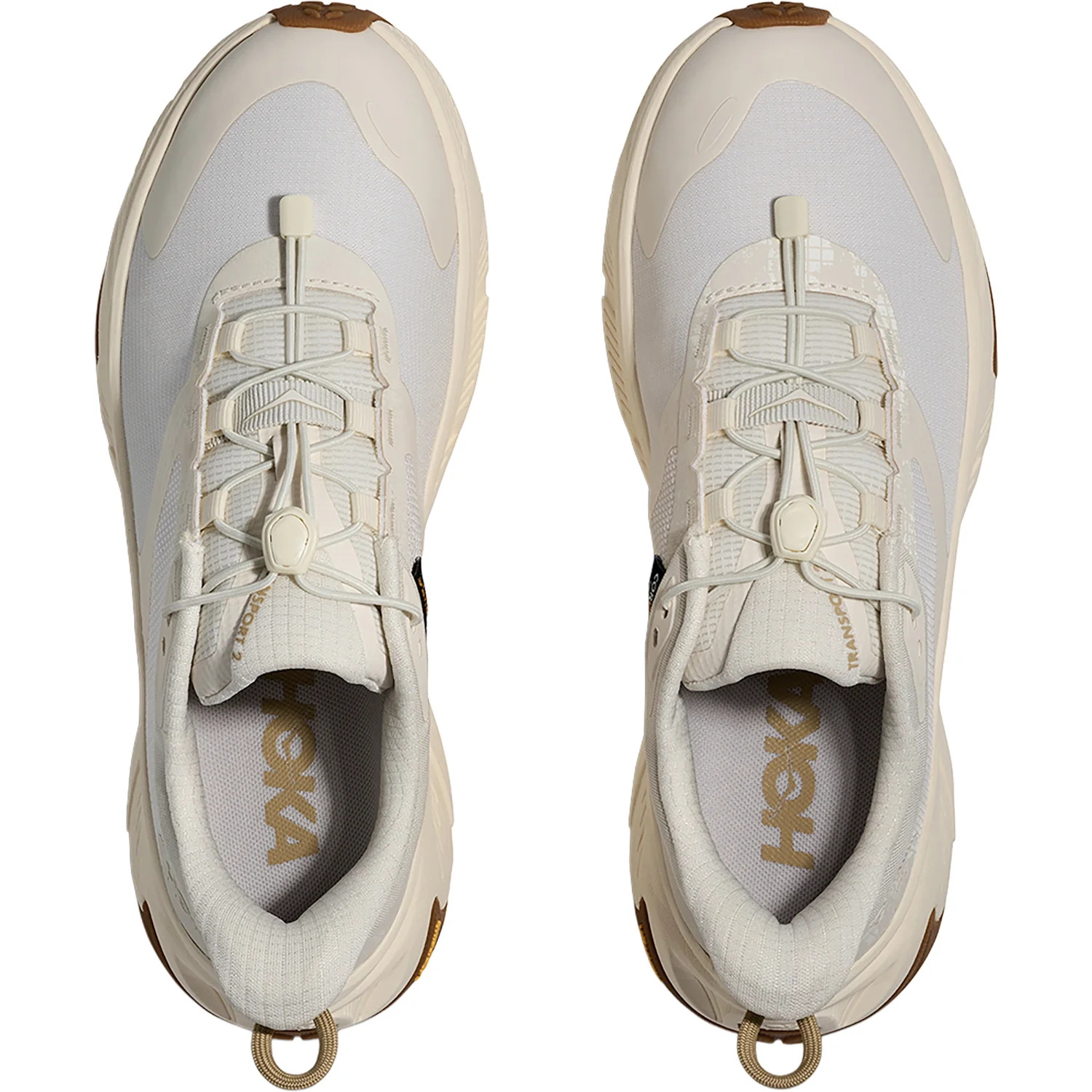 Hoka Transport 2 (Neutral Support) Women's Athletic Shoes Alabaster/Alabaster - Image 2