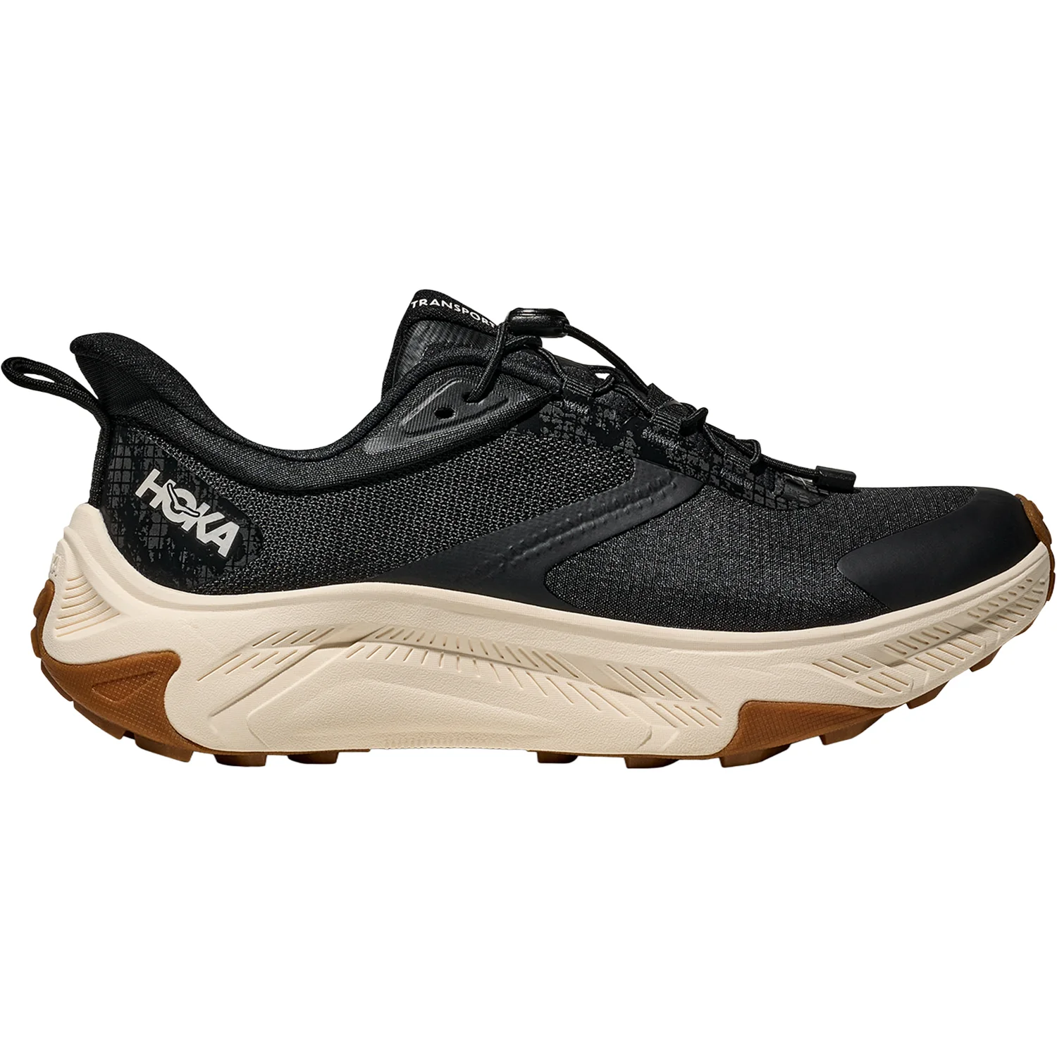 Hoka Transport 2 (Neutral Support) Women's Athletic Shoes Black/Alabaster