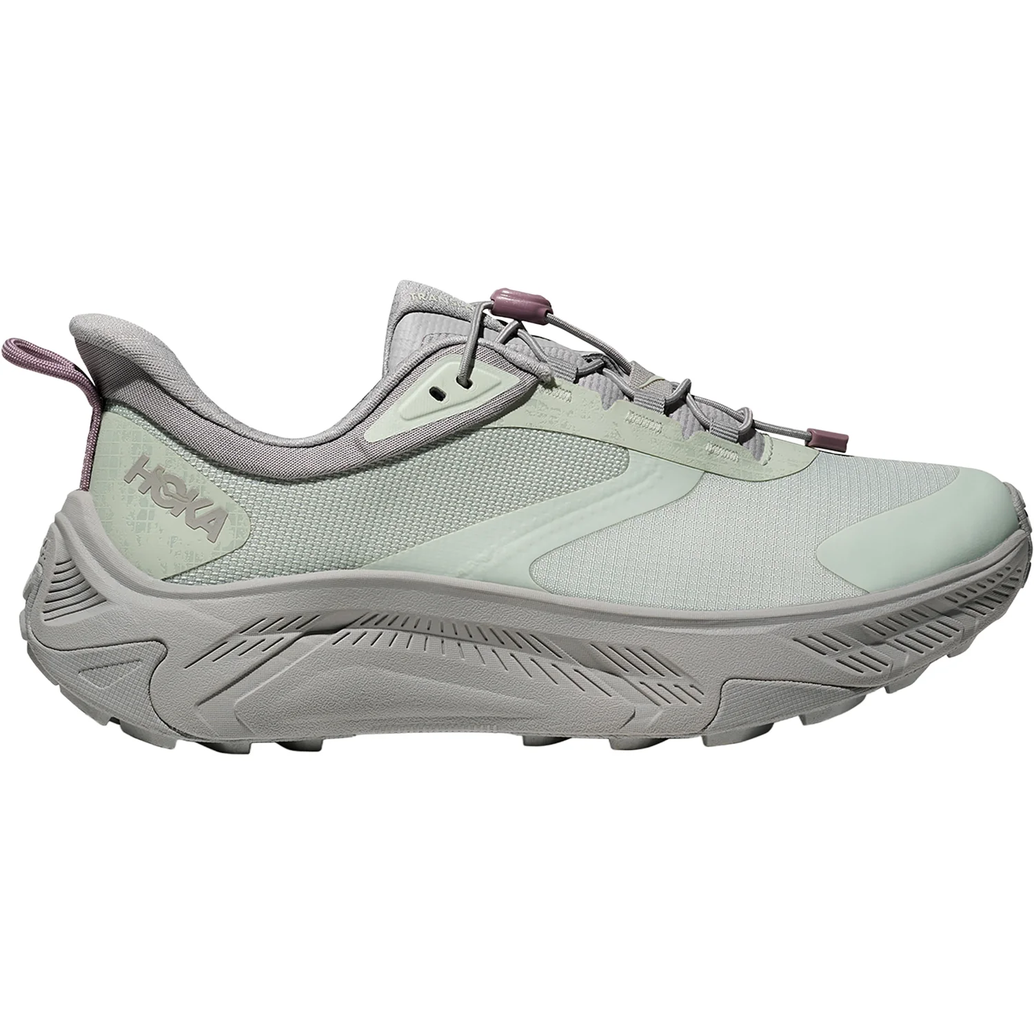 Hoka Transport 2 (Neutral Support) Women's Athletic Shoes Trail Shoes Stardust/Sea Glass