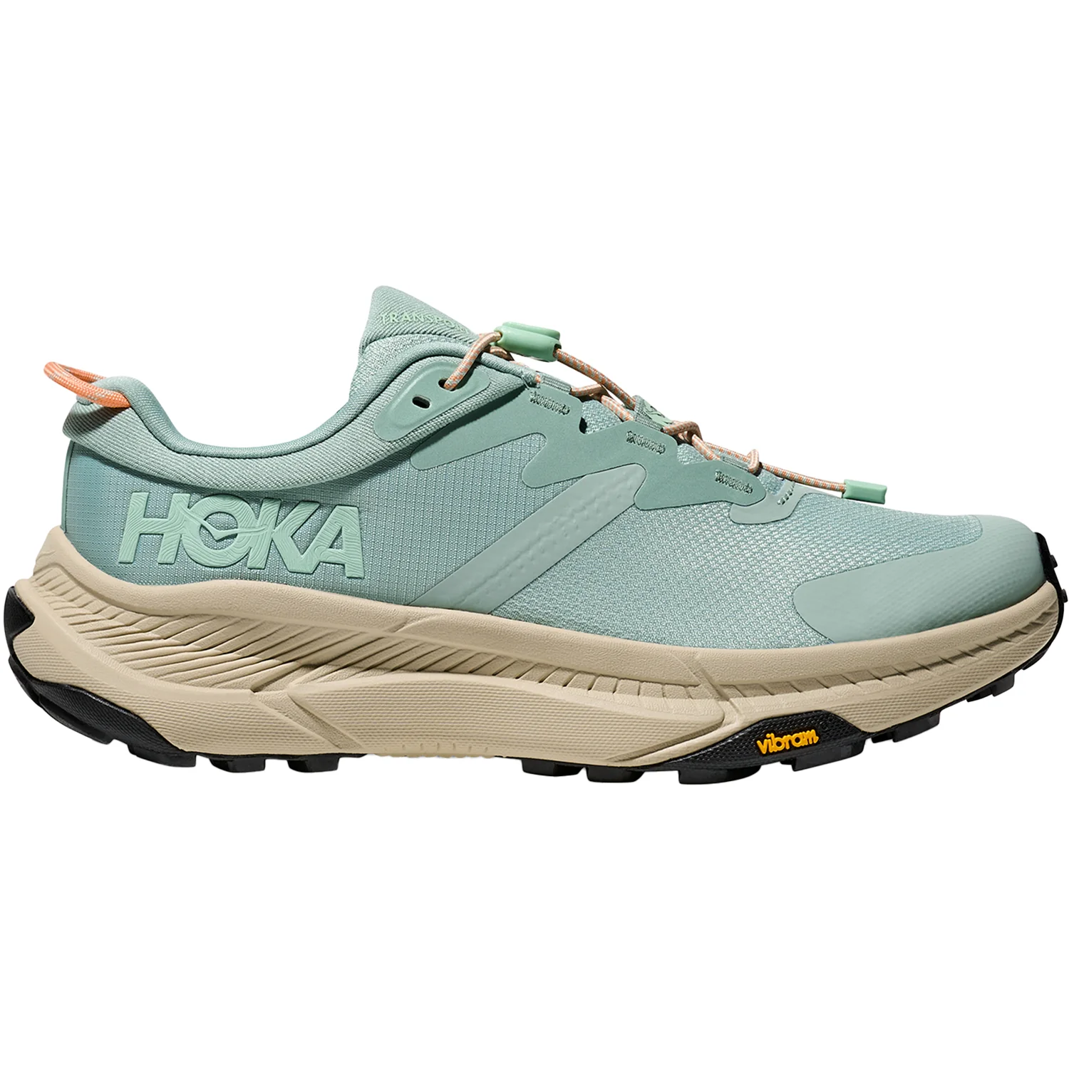 Hoka Transport Women's Athletic Shoes Jade/Oyster Mushroom