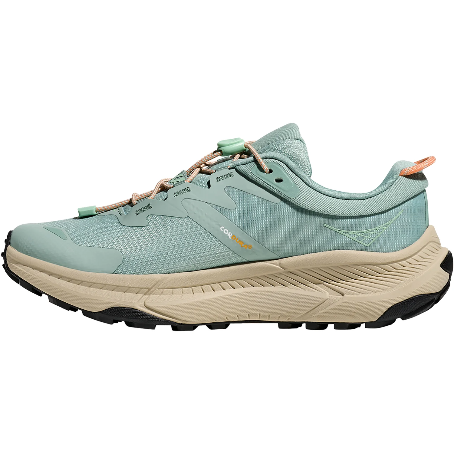 Hoka Transport Women's Athletic Shoes Jade/Oyster Mushroom - Image 3