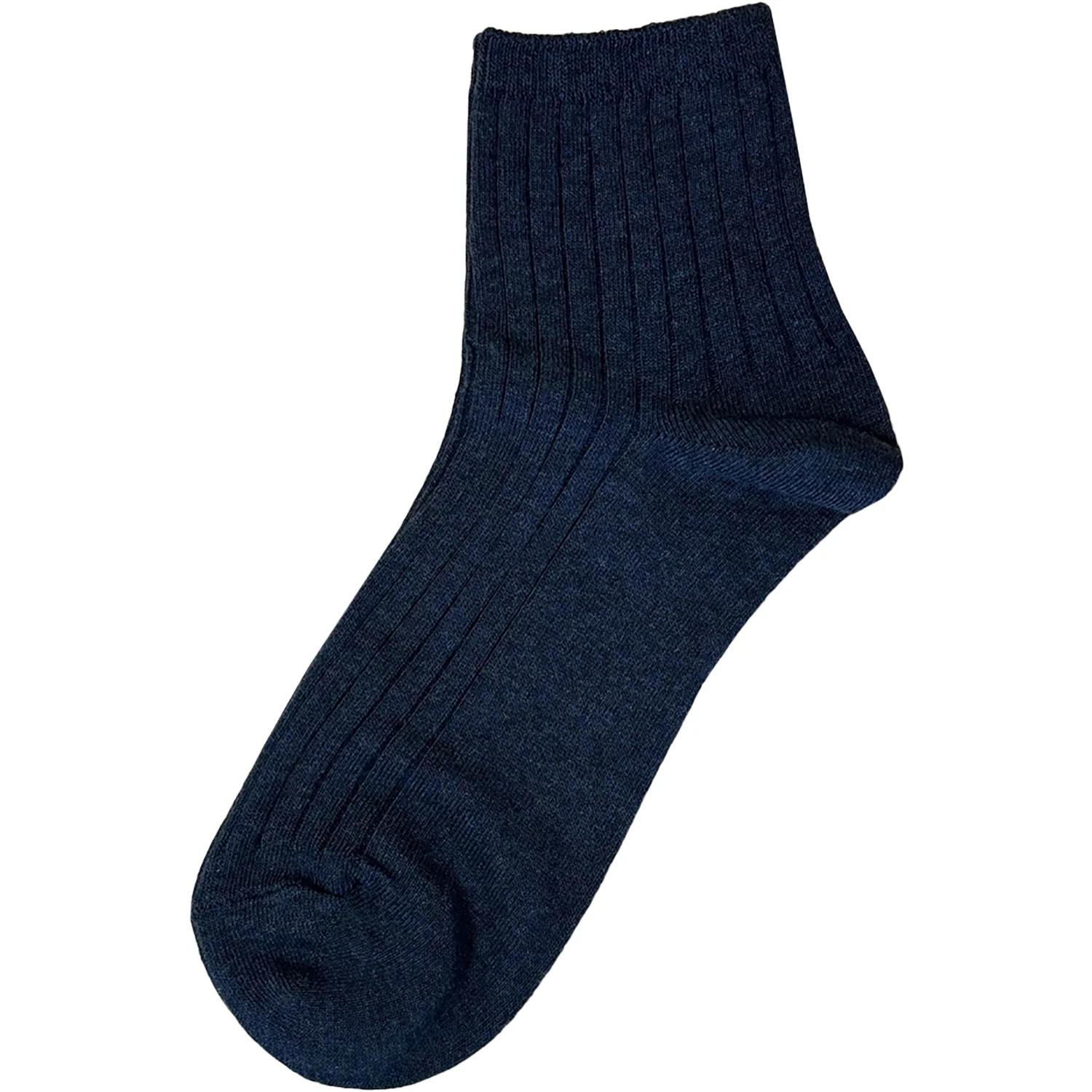 Hot Sox Rib Colorblock Ankle 3pk Women's Socks Denim/Grey/Multi - Image 6