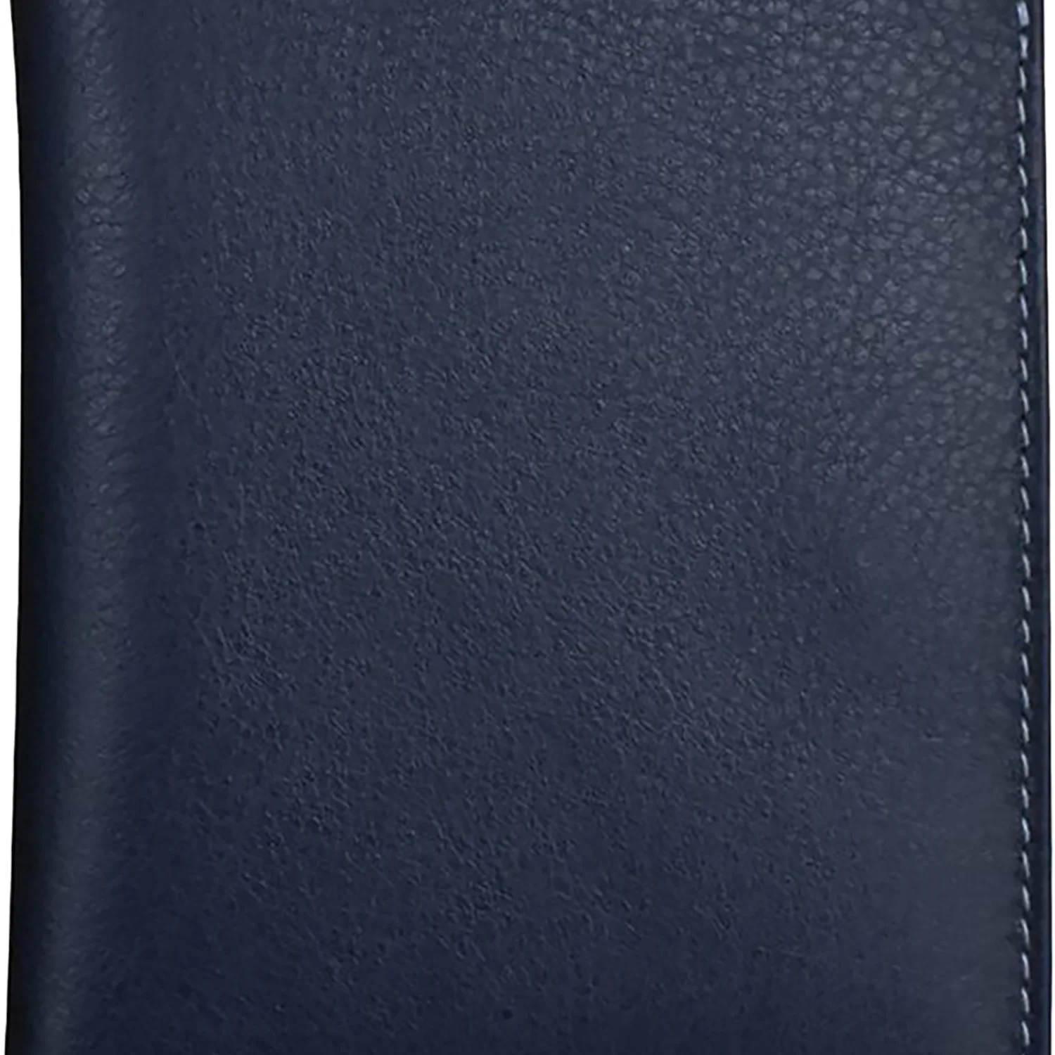ili New York Euro Size Wallet Bi-Fold Wallet Navy/Chambray Leather