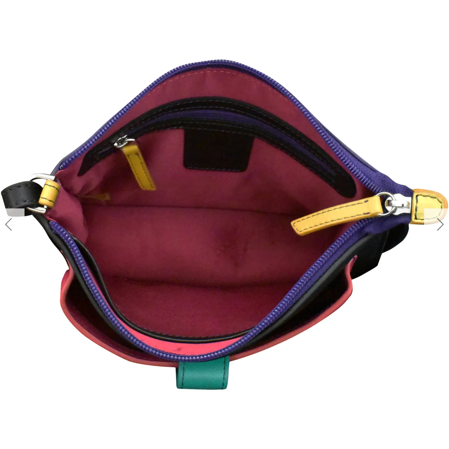 ili New York Front Pocket Phone Bag Purse Black Brights - Image 3