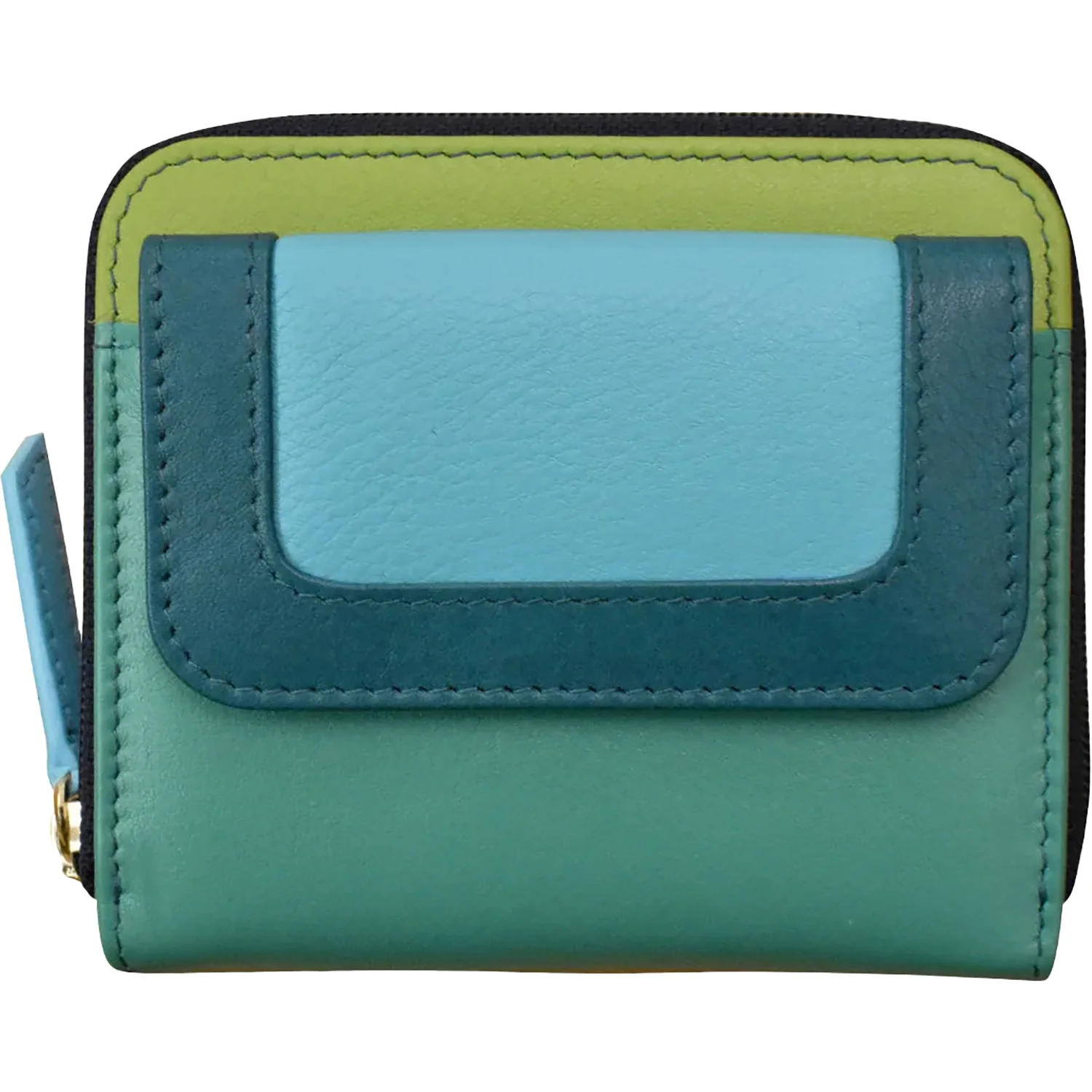 ili New York Small Pocket Wallet Wallet Serenity Multi Leather