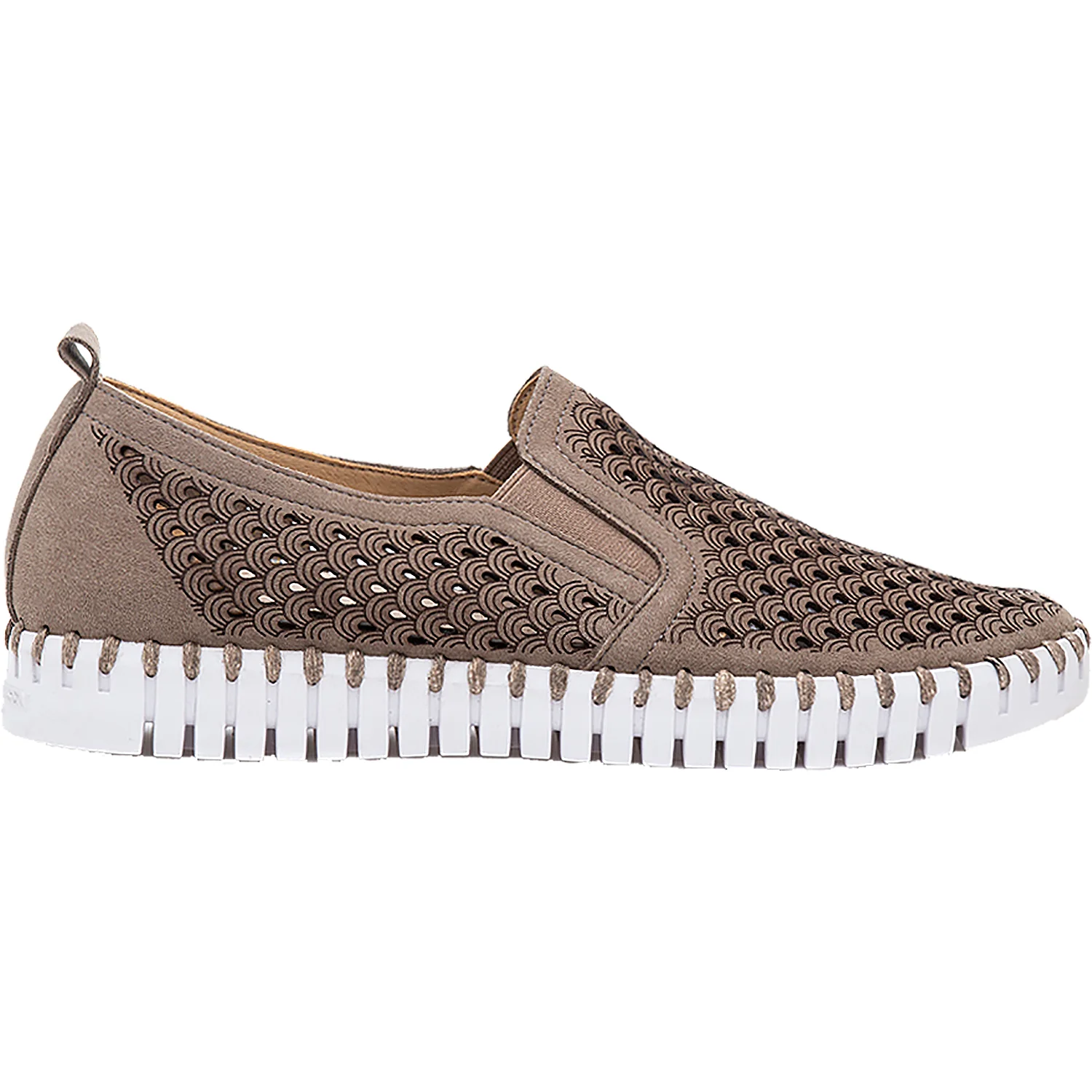 Ilse Jacobsen Tulip 140 Women's Slip Ons Sneaker Falcon Synthetic