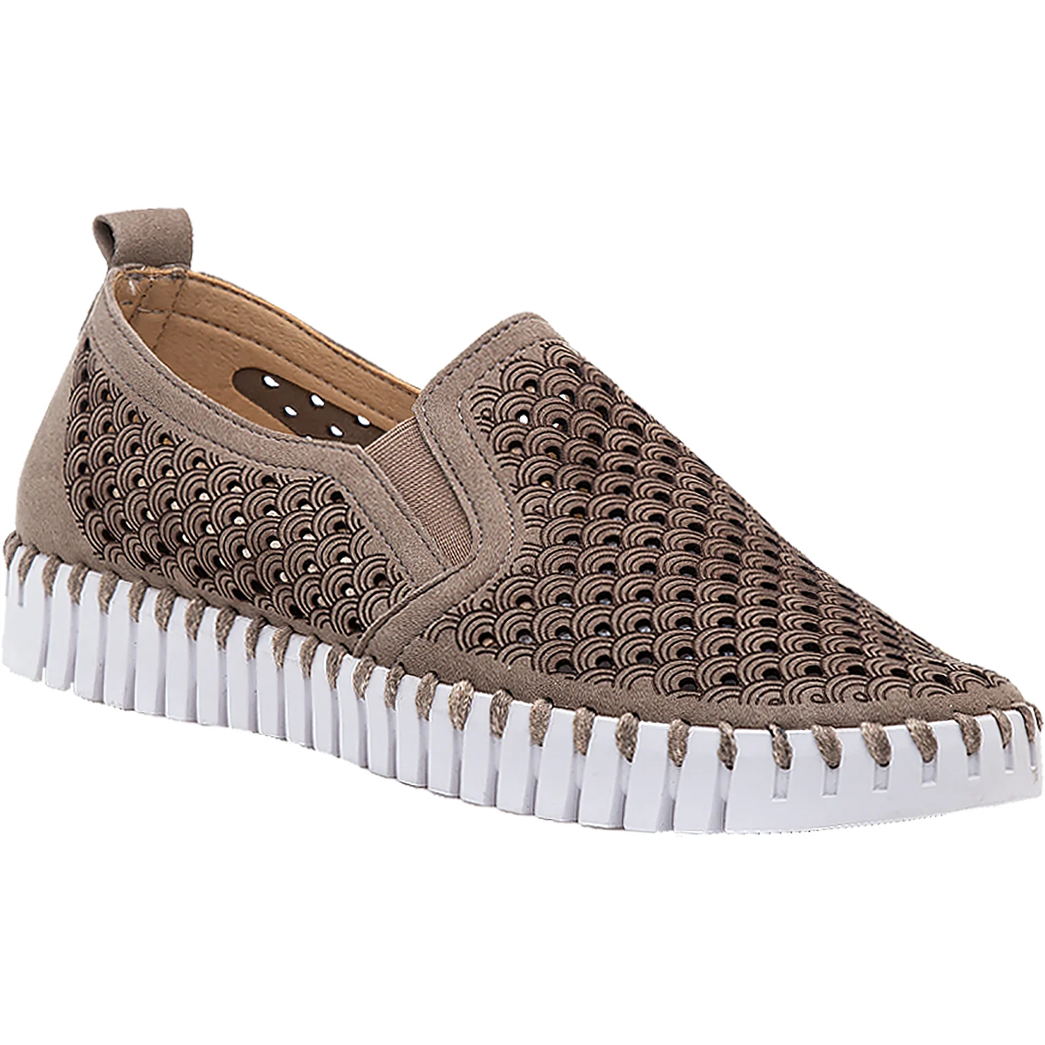 Ilse Jacobsen Tulip 140 Women's Slip Ons Sneaker Falcon Synthetic - Image 3