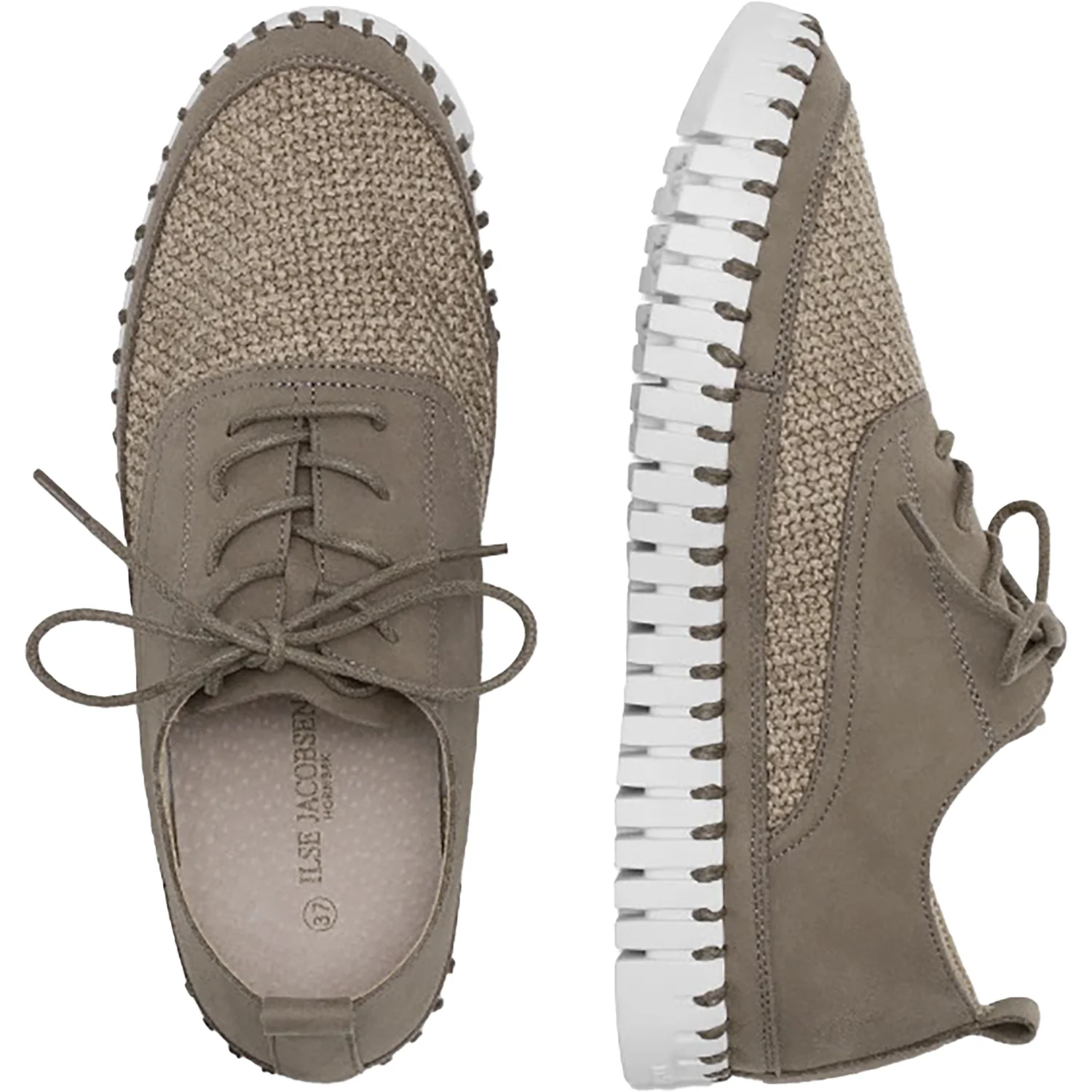 Ilse Jacobsen Tulip 4095 Platform Women's Platform Shoes Falcon - Image 2