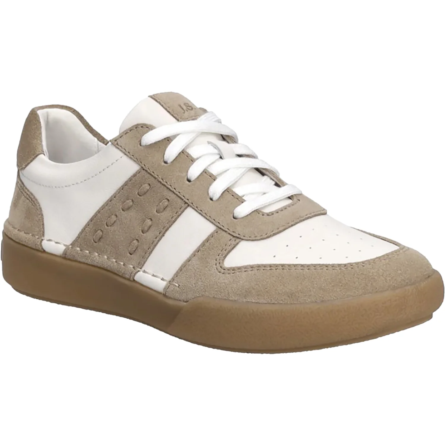 Josef Seibel Claire 27 Women's Lace Up Shoes Beige K Suede - Image 5