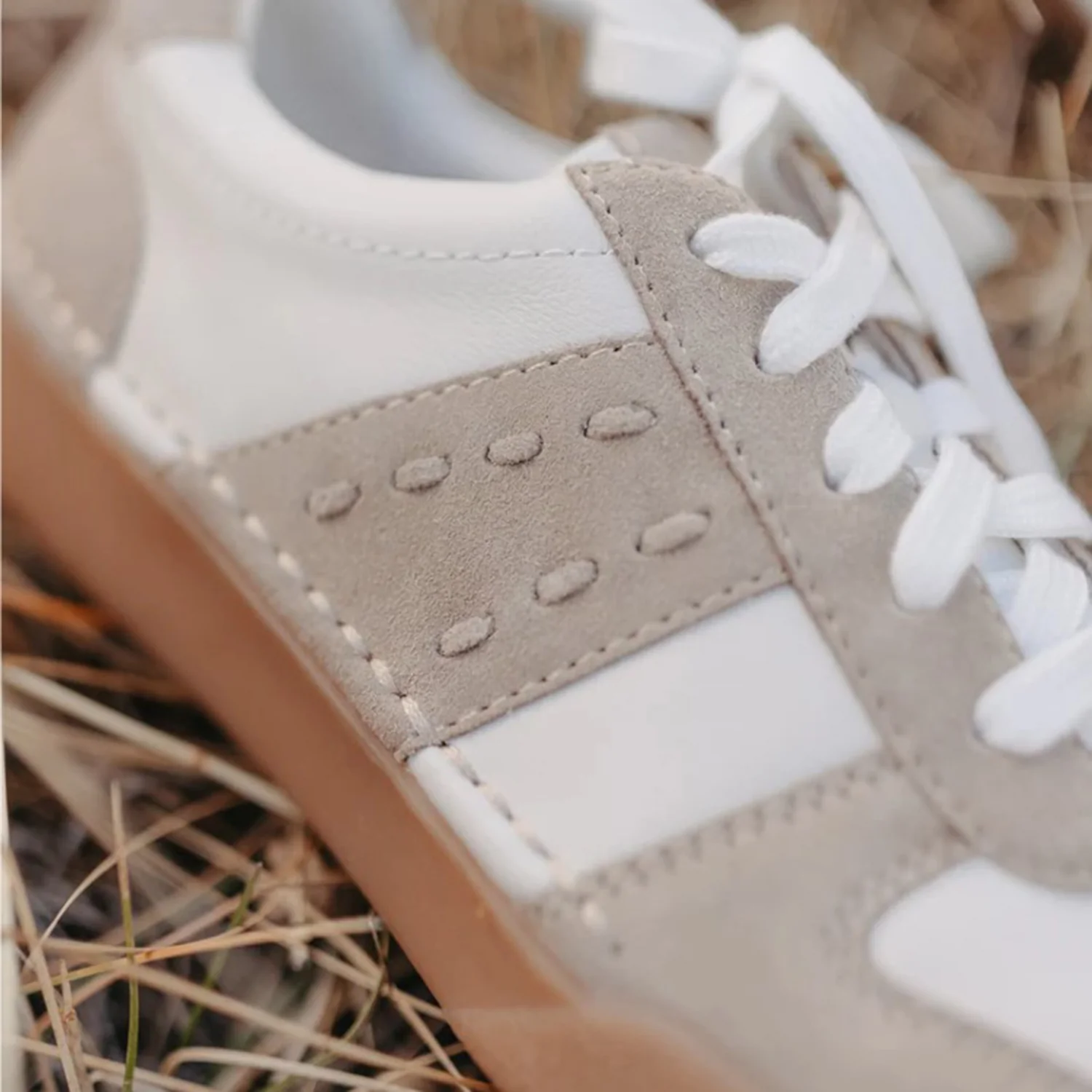 Josef Seibel Claire 27 Women's Lace Up Shoes Beige K Suede - Image 7
