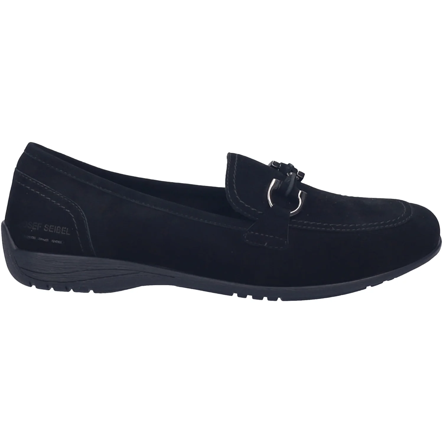 Josef Seibel Fenja 34 Women's Dress Flats Black Suede