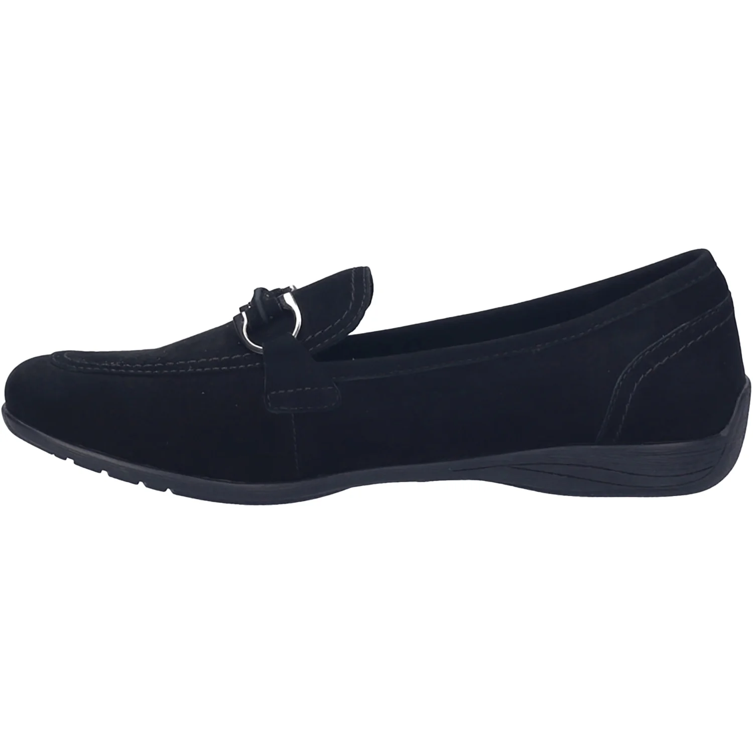 Josef Seibel Fenja 34 Women's Dress Flats Black Suede - Image 3