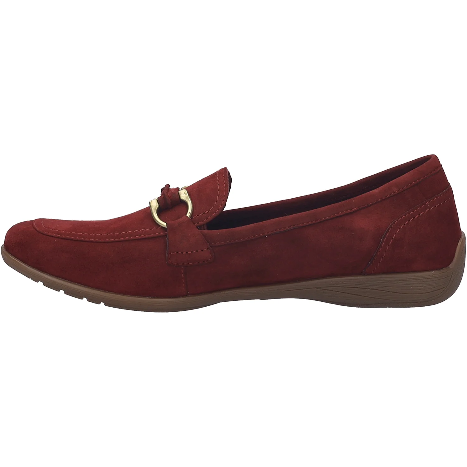 Josef Seibel Fenja 34 Women's Dress Flats Bordo Suede - Image 3