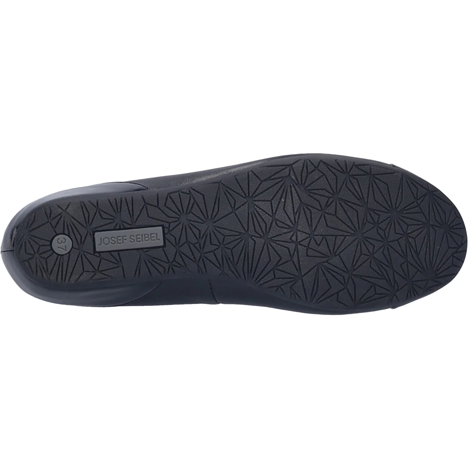 Josef Seibel Florina 01 Women's Dress Flats Black Leather/Patent Combi - Image 4