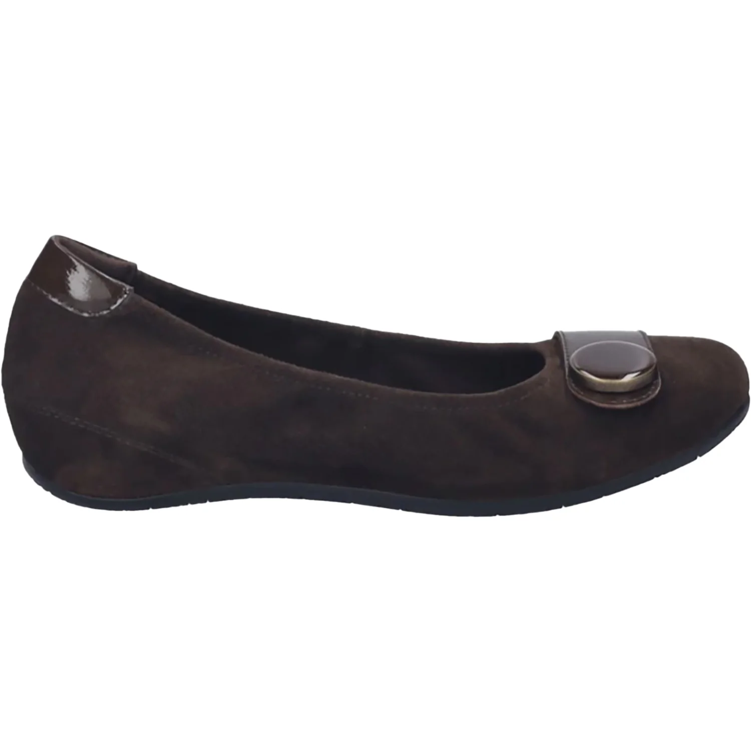 Josef Seibel Florina 06 Women's Dress Flats Cognac Suede
