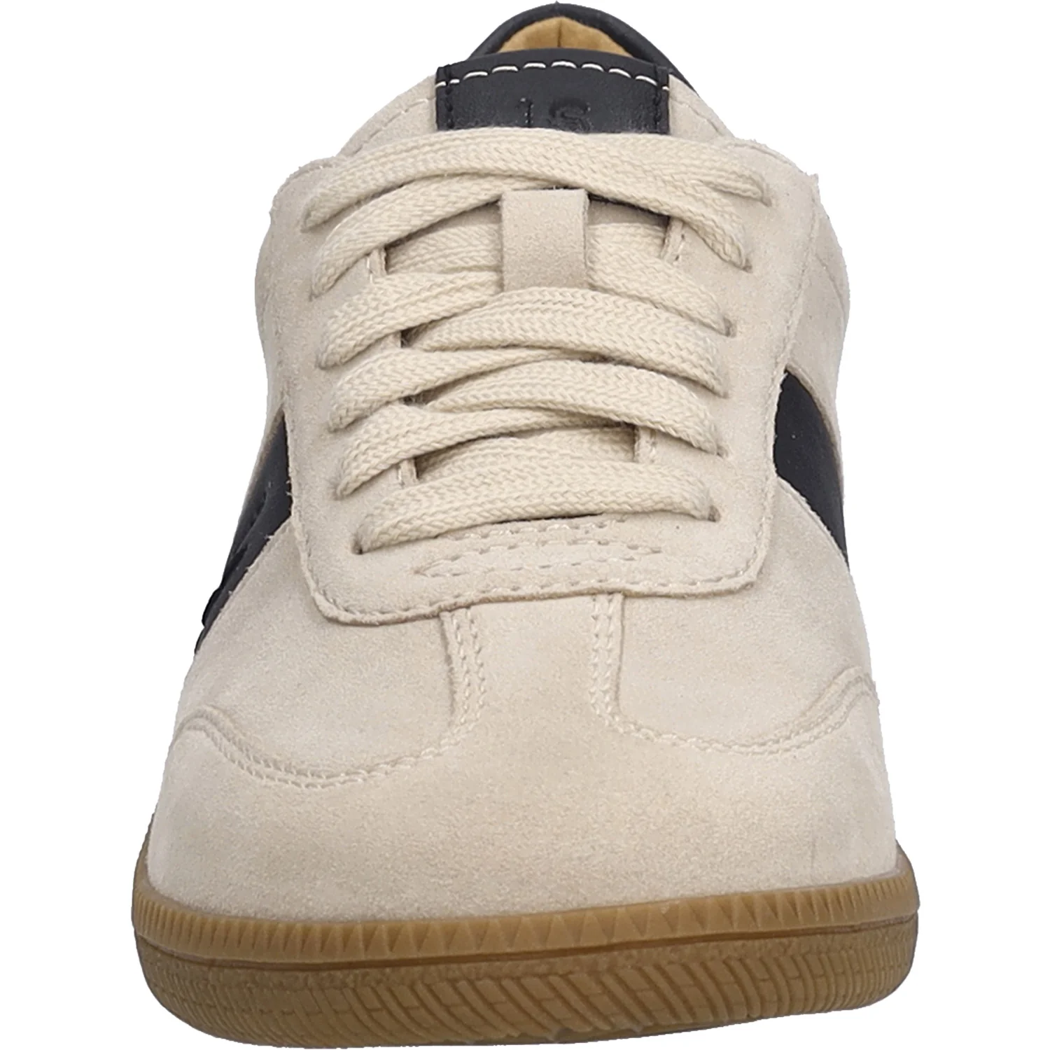 Josef Seibel Joleen 01 Women's Sneakers Beige/Black Suede/Kombi - Image 6