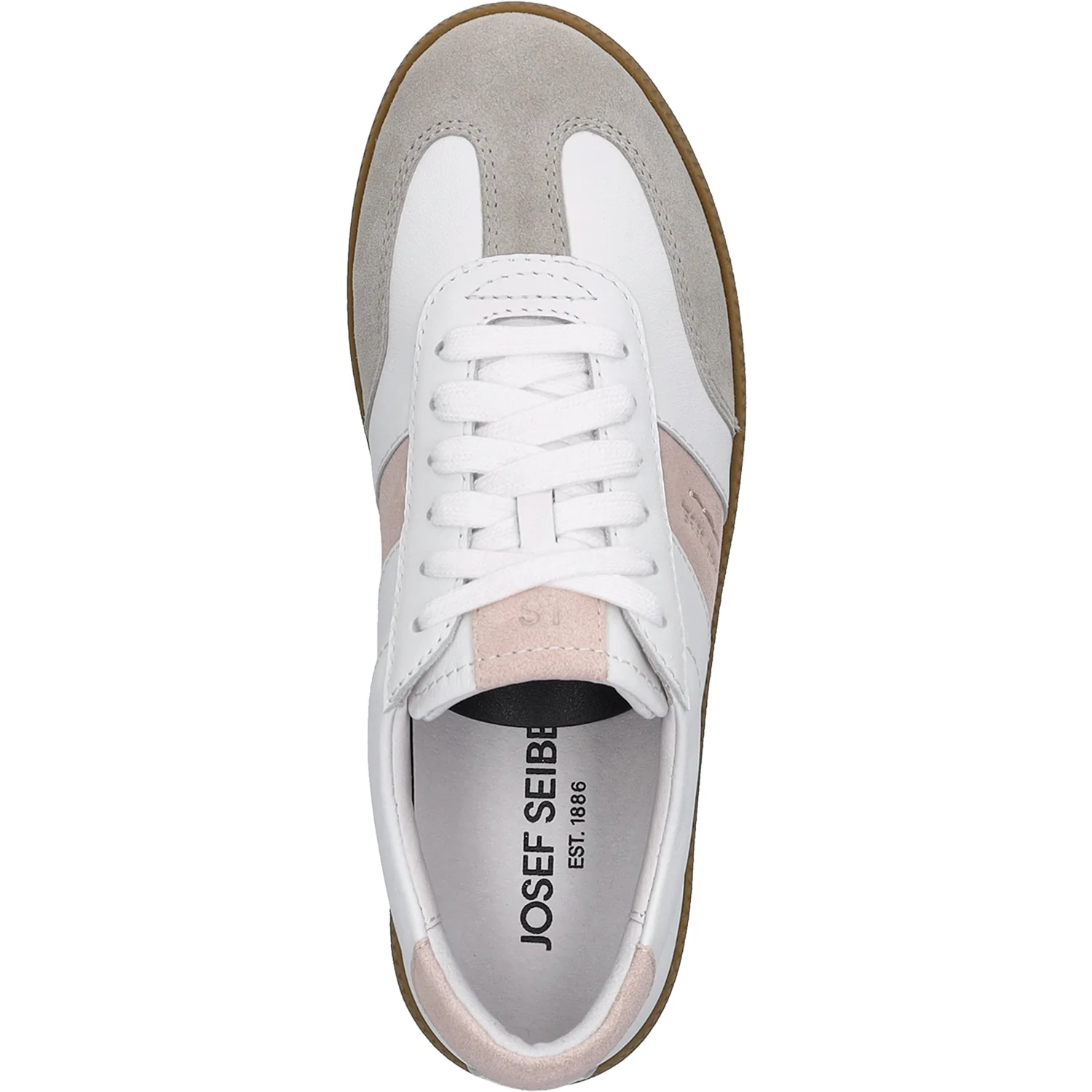 Josef Seibel Joleen 01 Women's Sporty Lace Up Shoes Pink Multi - Image 2