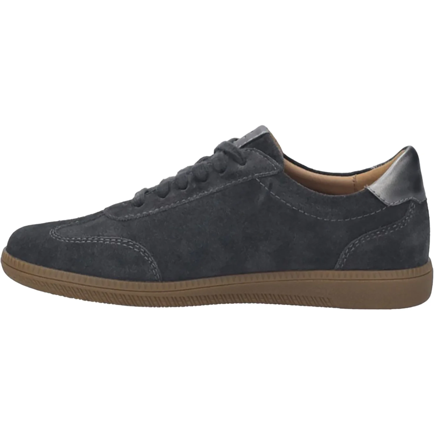Josef Seibel Joleen 05 Women's Lace Up Shoes Granite Metallic Leather/Suede Combi - Image 3
