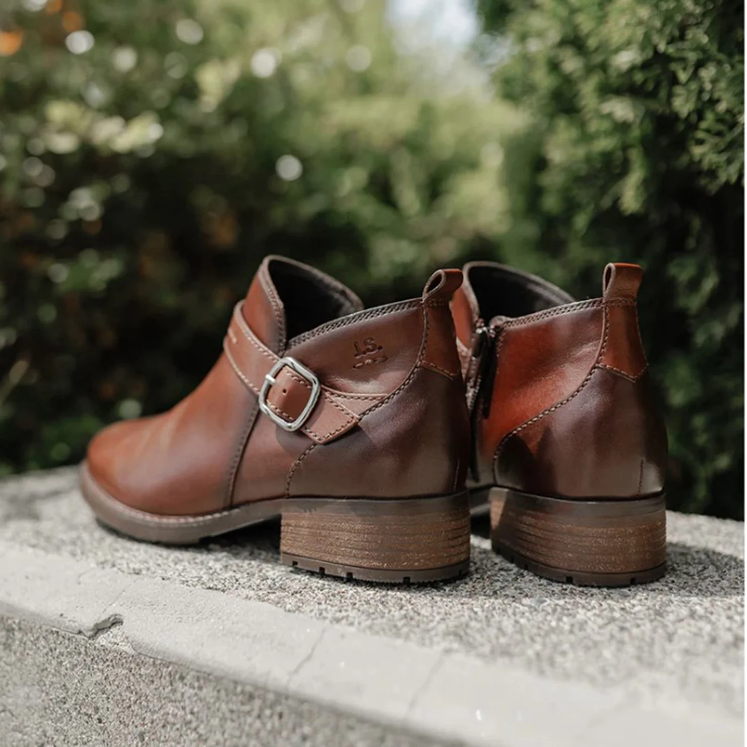 Josef Seibel Kate 10 Women's Boots Castagne/Cognac Leather - Image 6