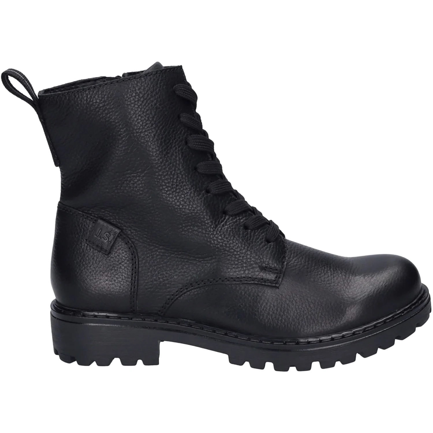Josef Seibel Marta 02 Women's Combat Boots Black/Black Leather