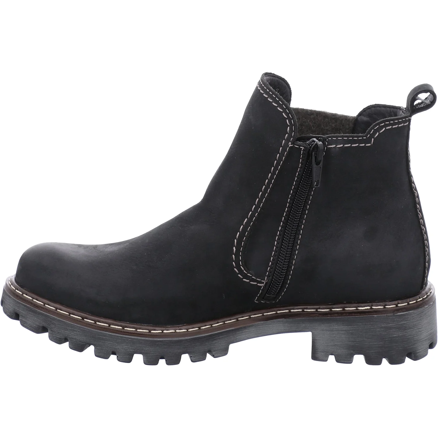 Josef Seibel Marta 03 Women's Ankle Boots Black Leather - Image 3