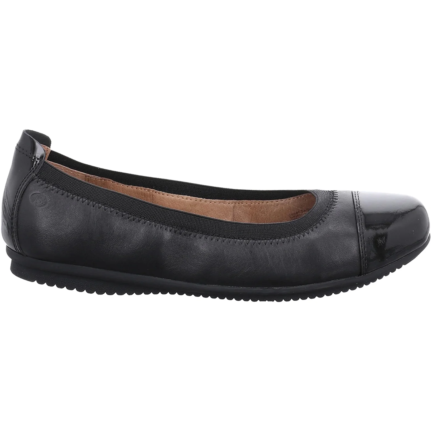 Josef Seibel Pippa 04 Women's Slip On Flats Black Leather