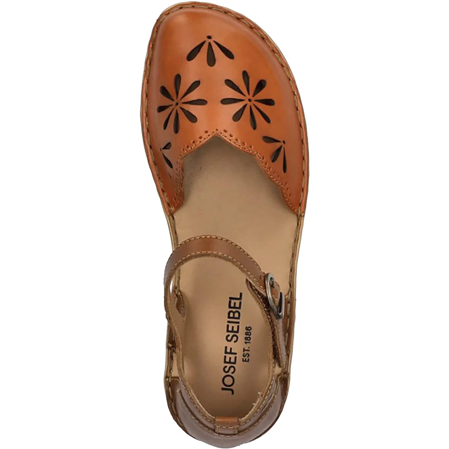 Josef Seibel Rosalie 04 Women's Sandals Orange K Glendon - Image 2