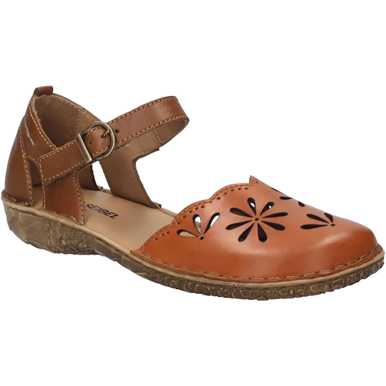 Josef Seibel Rosalie 04 Women's Sandals Orange K Glendon - Image 3