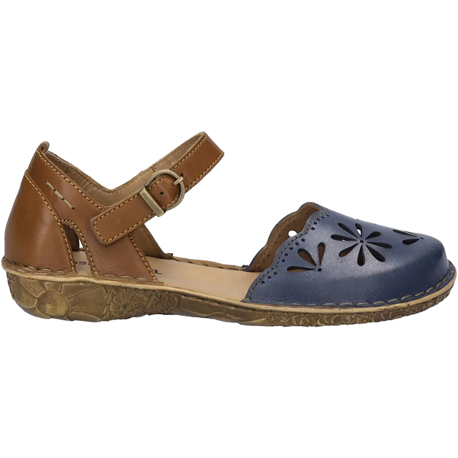 Josef Seibel Rosalie 04 Women's Mary Janes Shark Kombi Leather