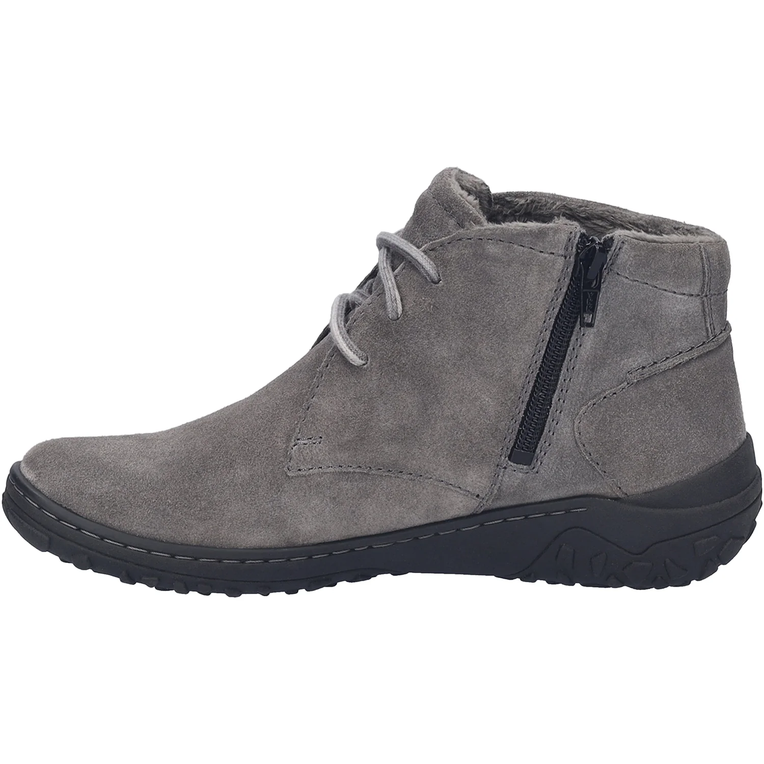 Josef Seibel Ruby 01 Women's Boots Gray Suede - Image 3