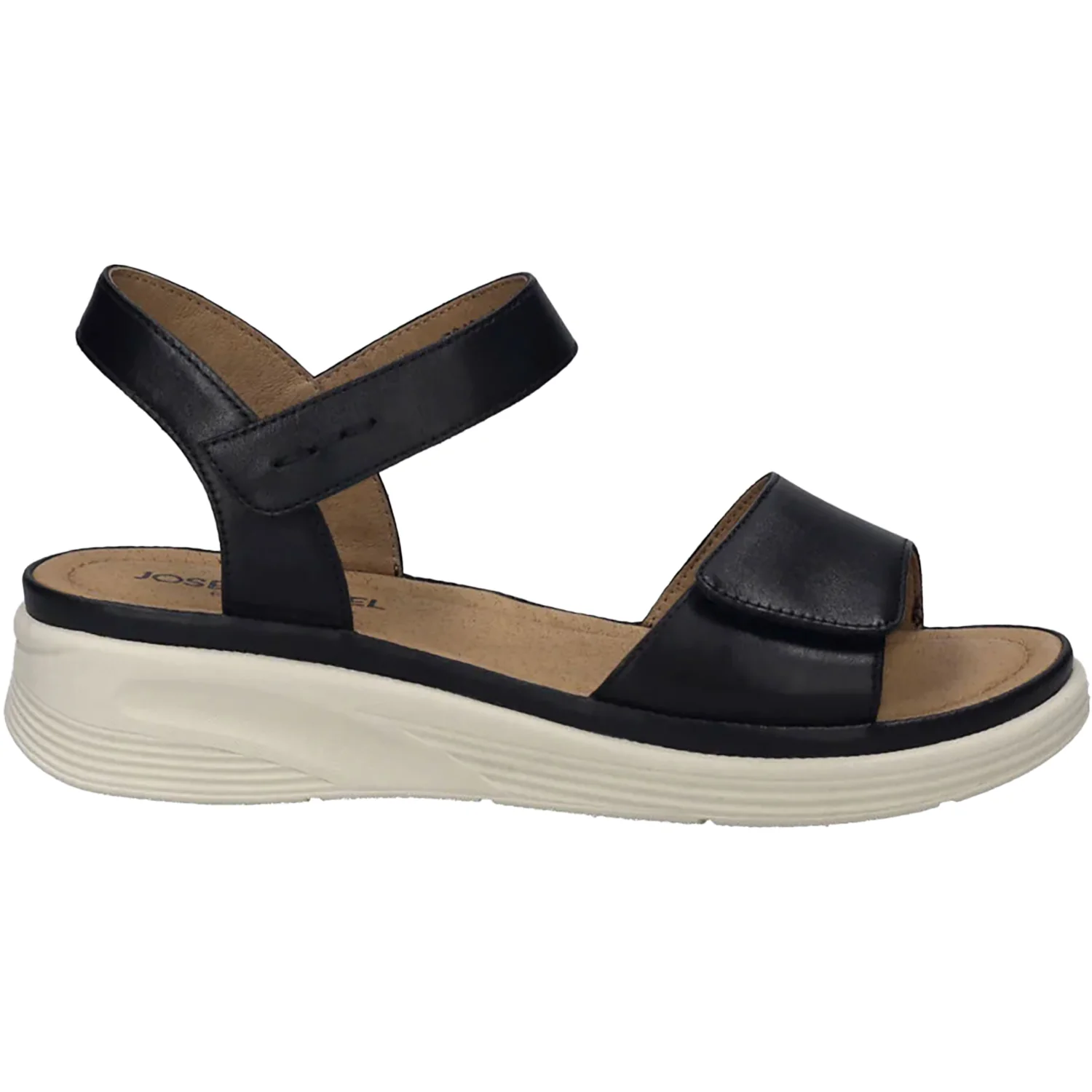 Josef Seibel Sevran 01 Women's Sandals Black Leather