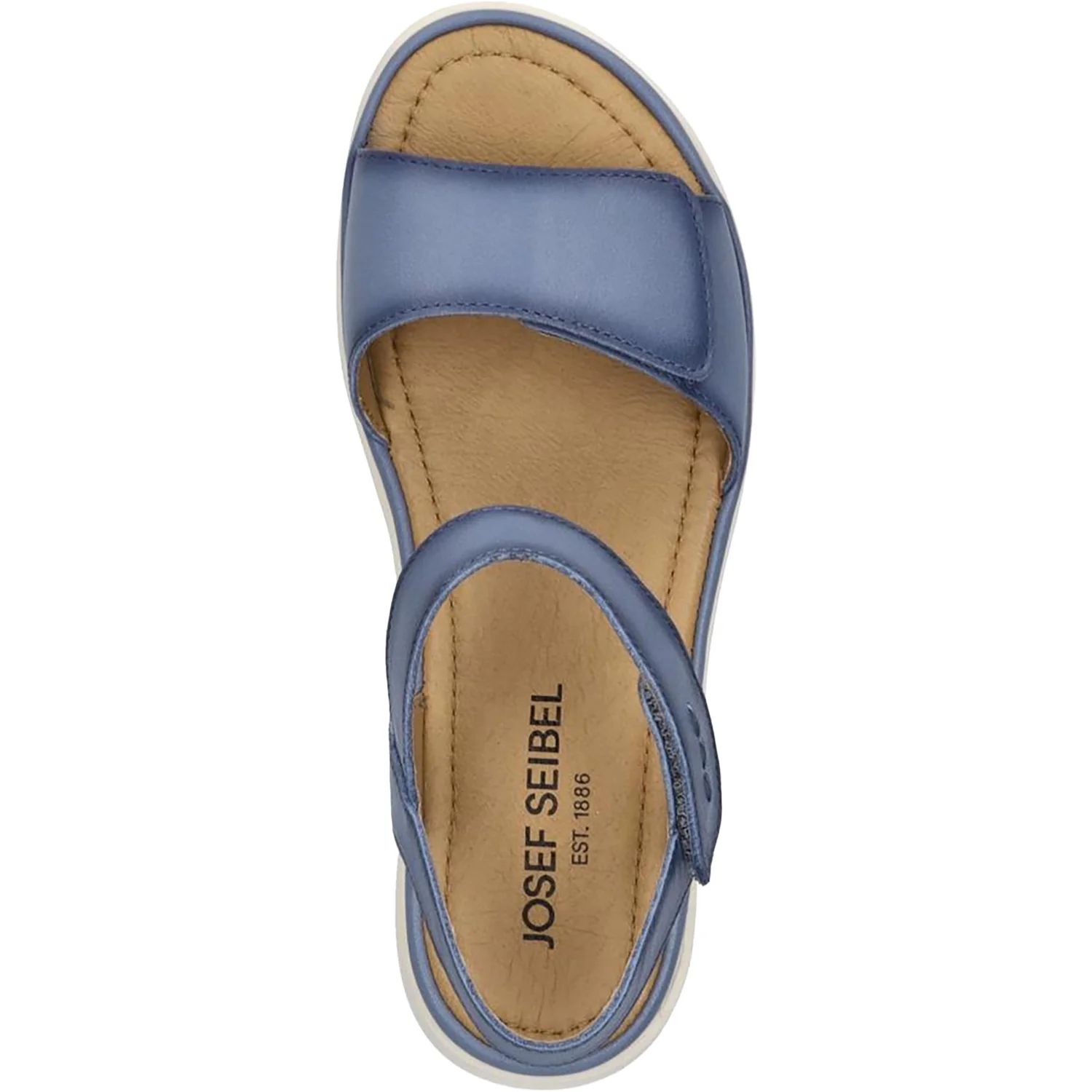 Josef Seibel Sevran 01 Women's Sandals Slate Blue - Image 2