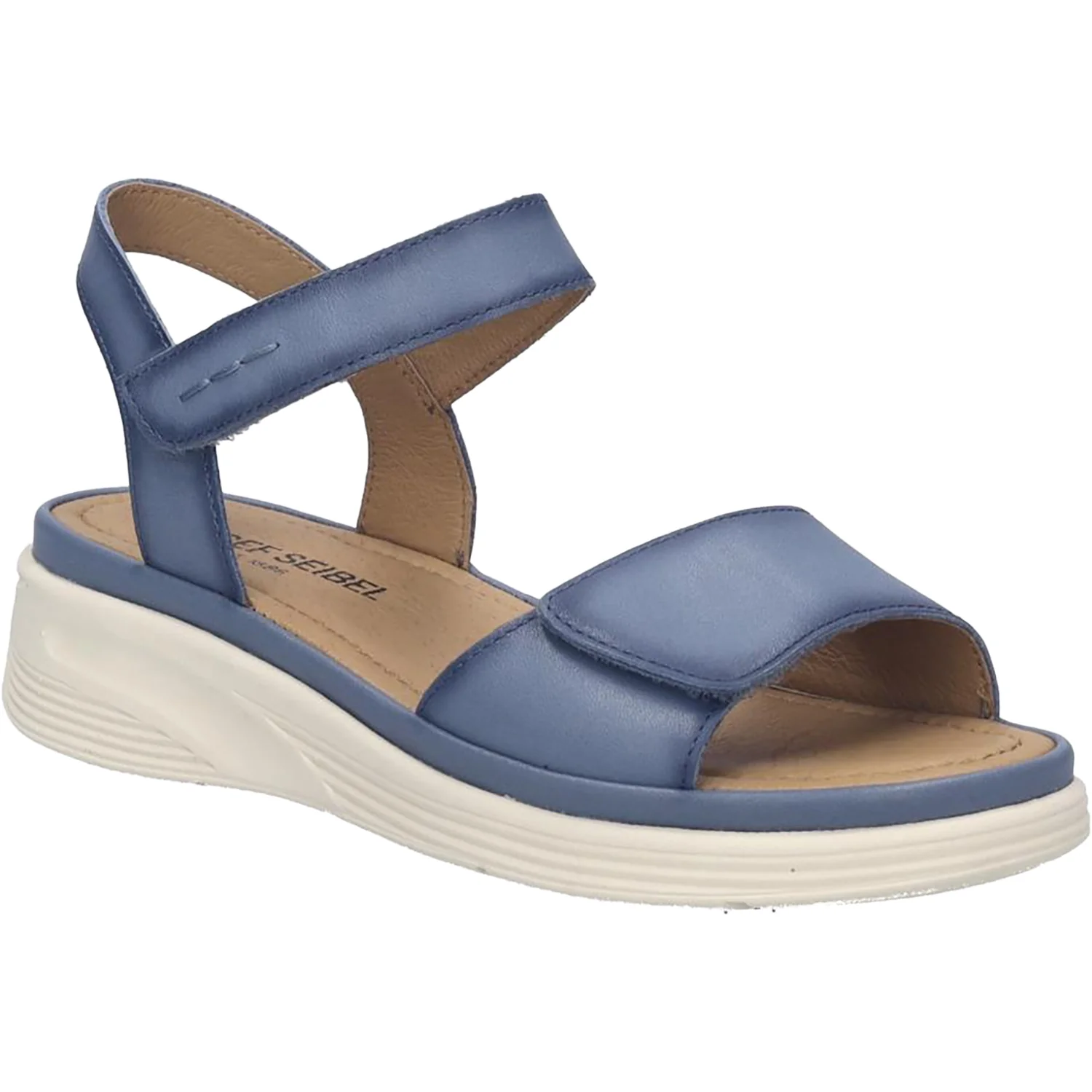 Josef Seibel Sevran 01 Women's Sandals Slate Blue - Image 5
