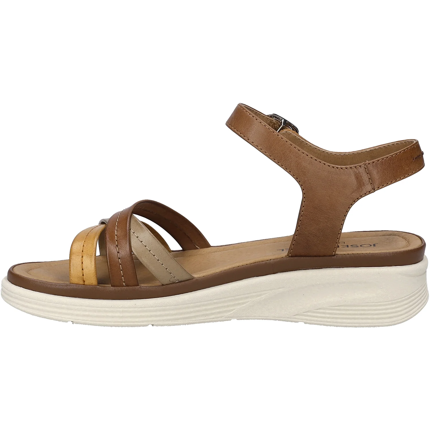 Josef Seibel Sevran 02 Women's Sandals Cognac Multi - Image 3