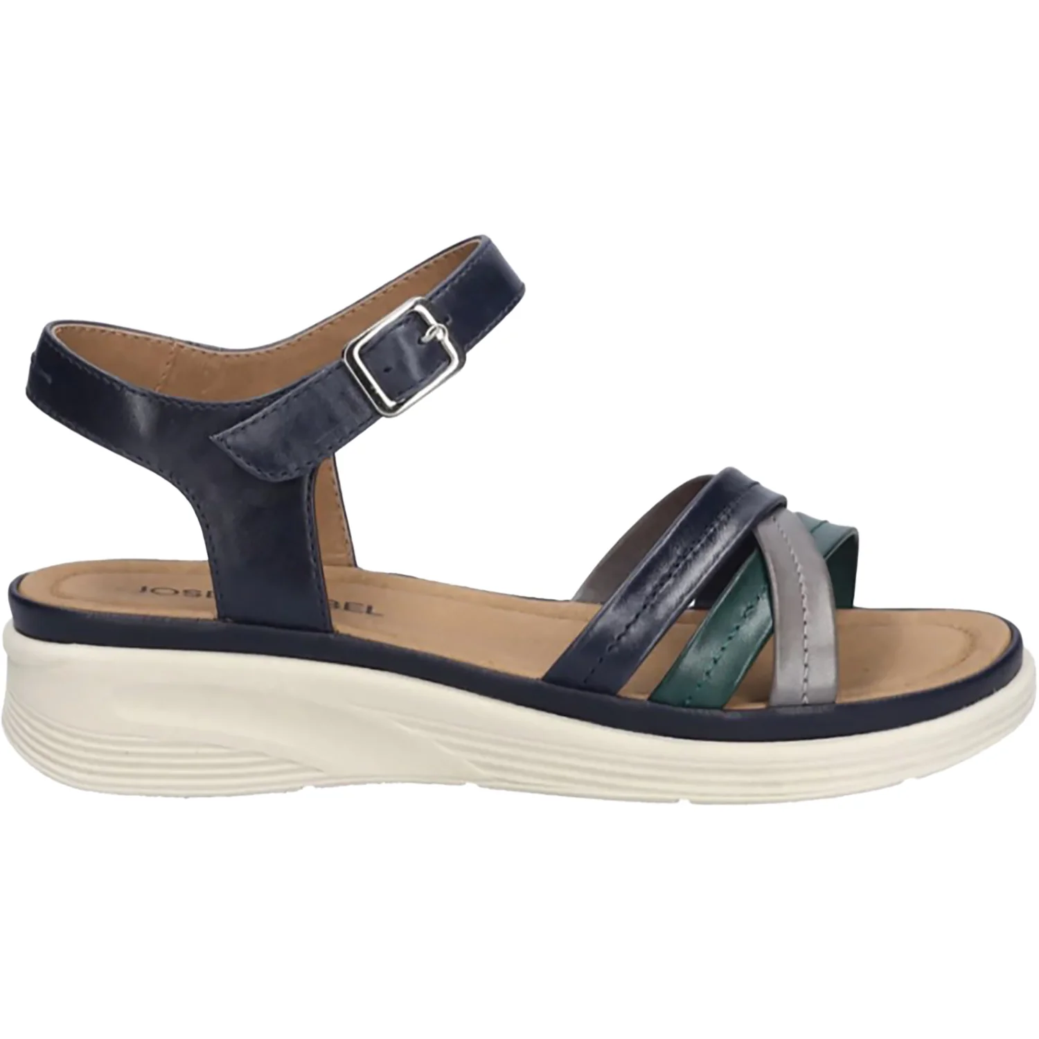 Josef Seibel Sevran 02 Women's Sandals Dark Blue M Pavia